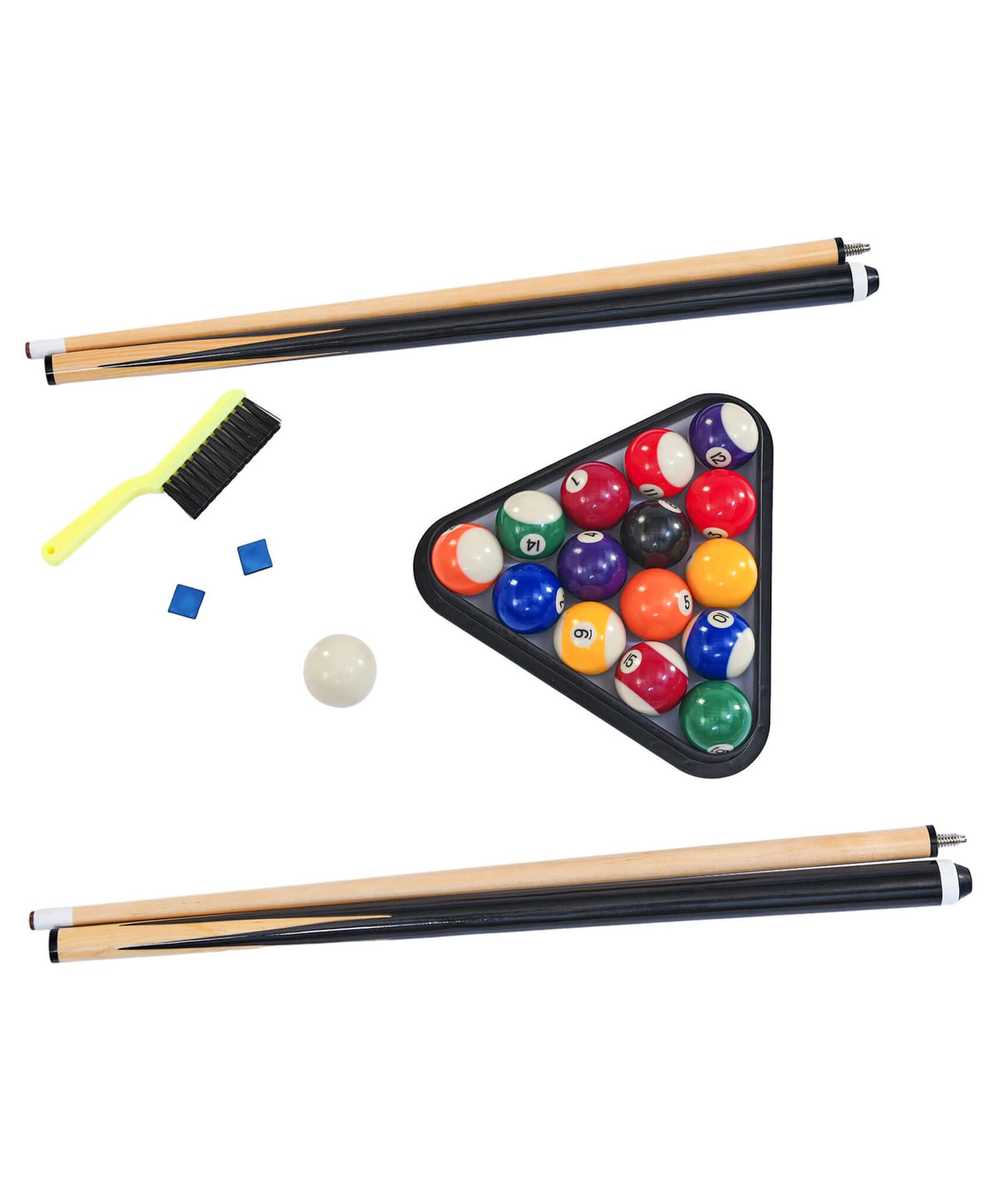 6FT Premium Wooden Multifunctional Pool Table With Table Tennis Top (SAK62741)