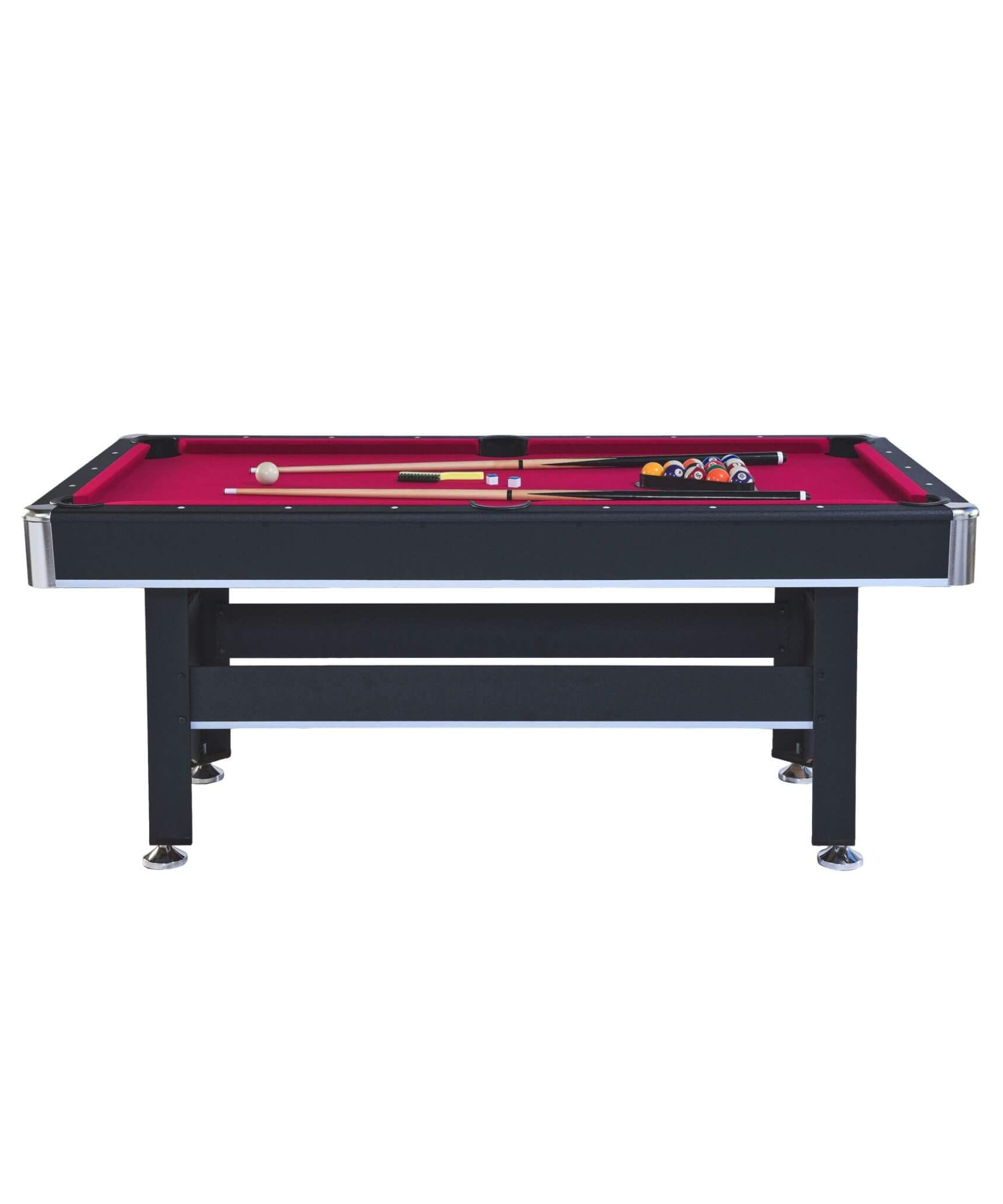 6FT Premium Wooden Multifunctional Pool Table With Table Tennis Top (SAK62741)