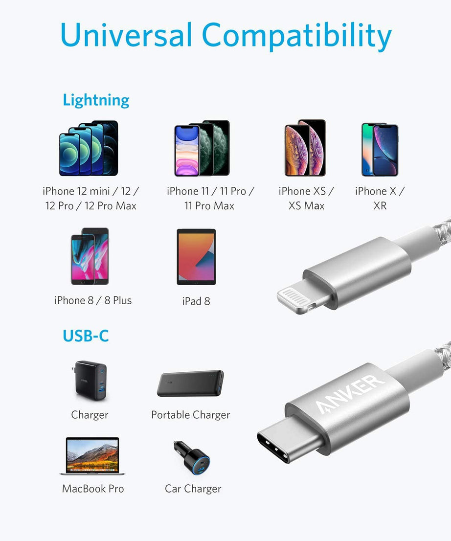 Anker <b>331</b> USB-C to Lightning Cable