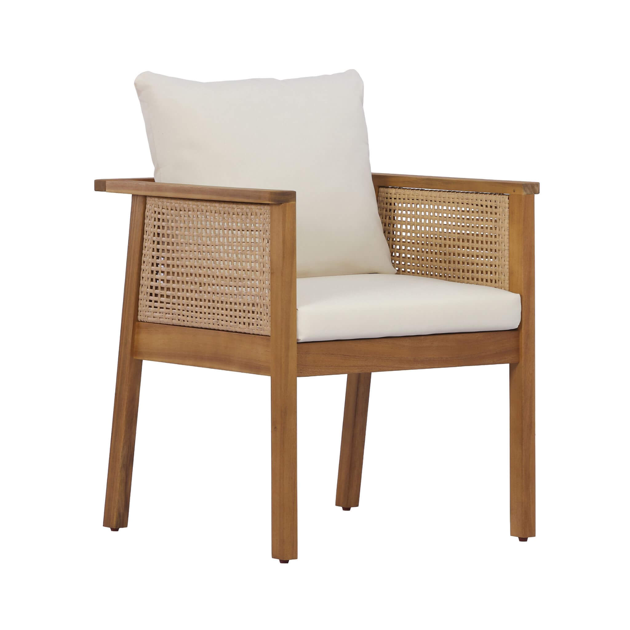 Alora 7-Piece Acacia Wood Outdoor Dining Set With Cushions And Table (SAK14657)