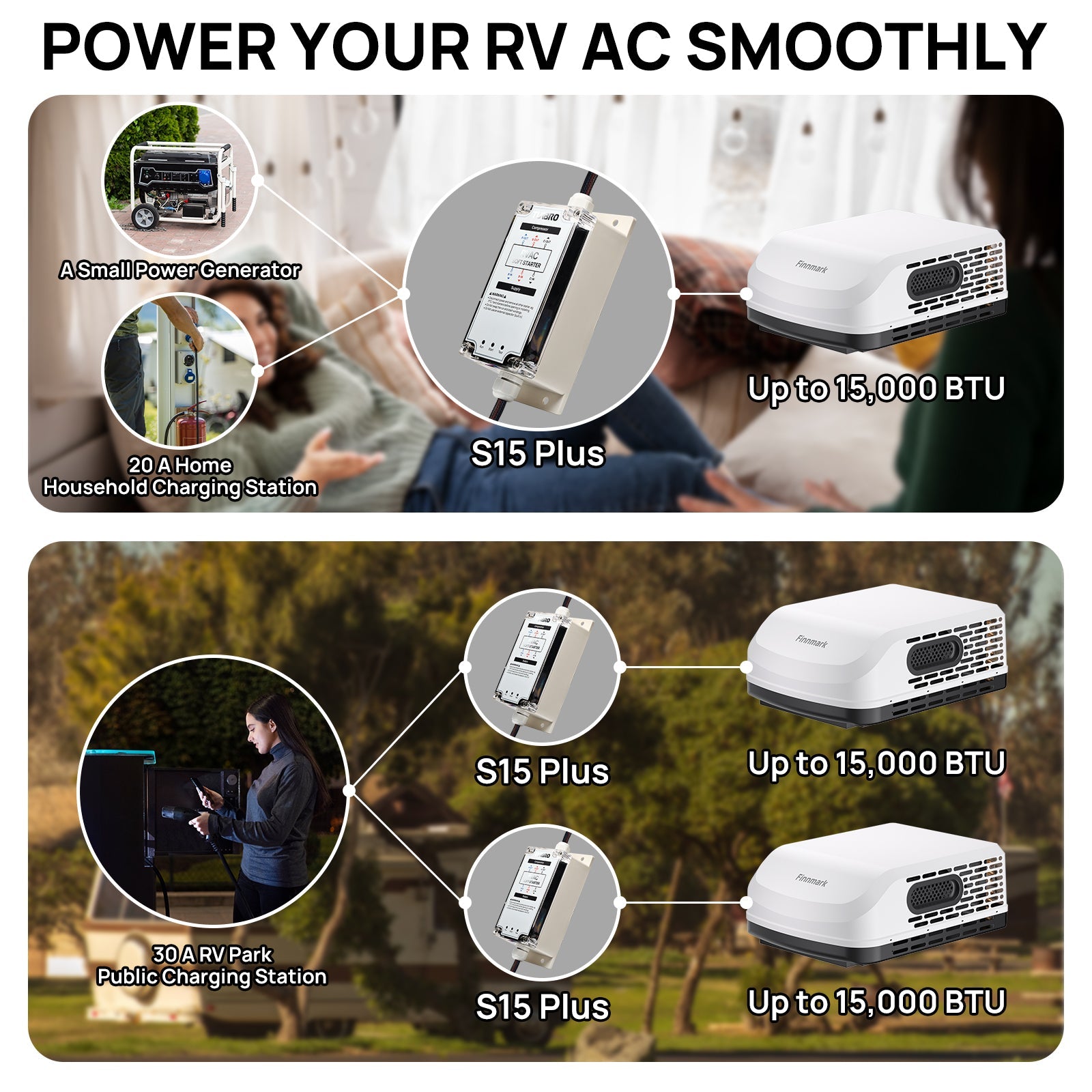 S15 Plus Soft Start for RV Air Conditioner