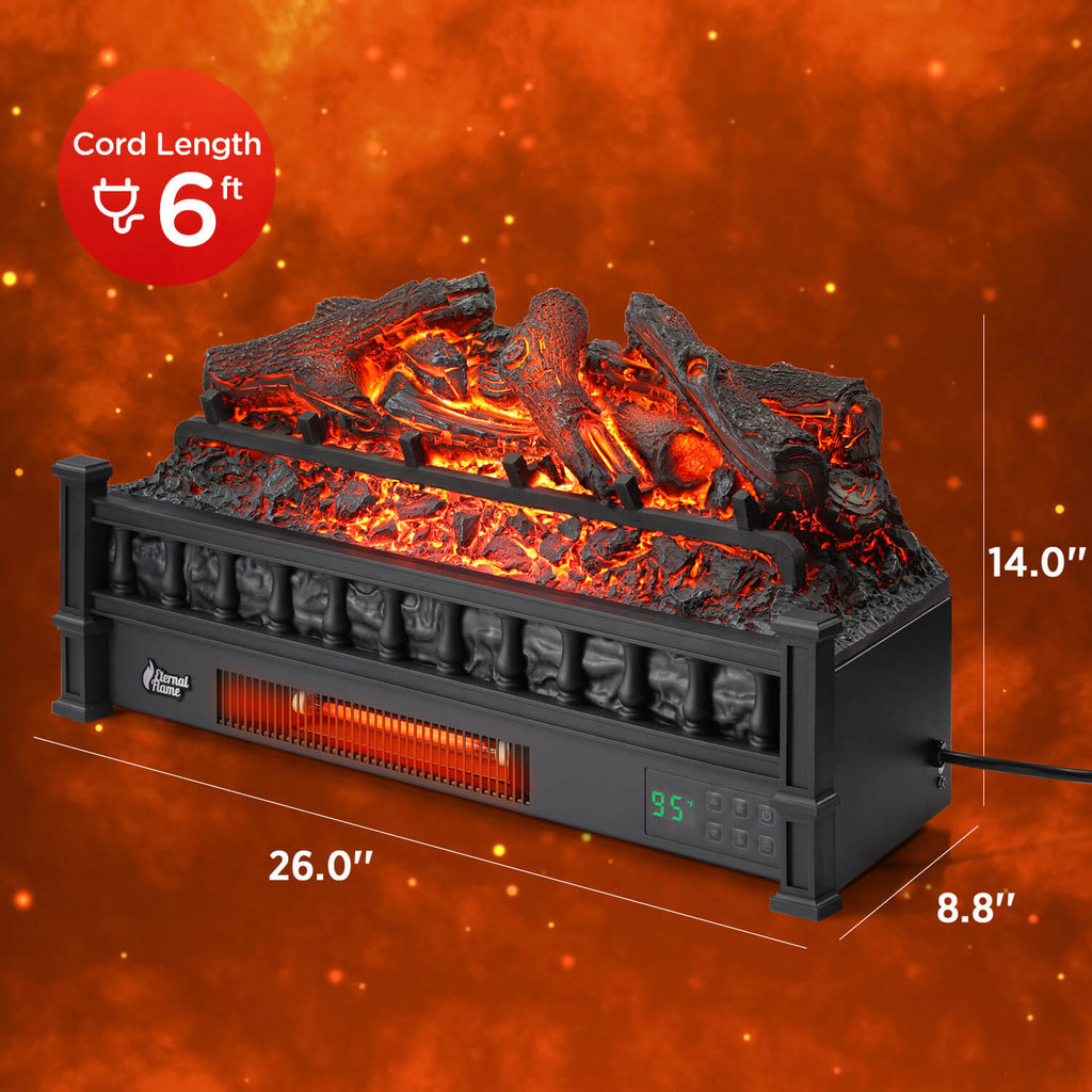 Eternal Flame EF26-LG Electric Fireplace Logs