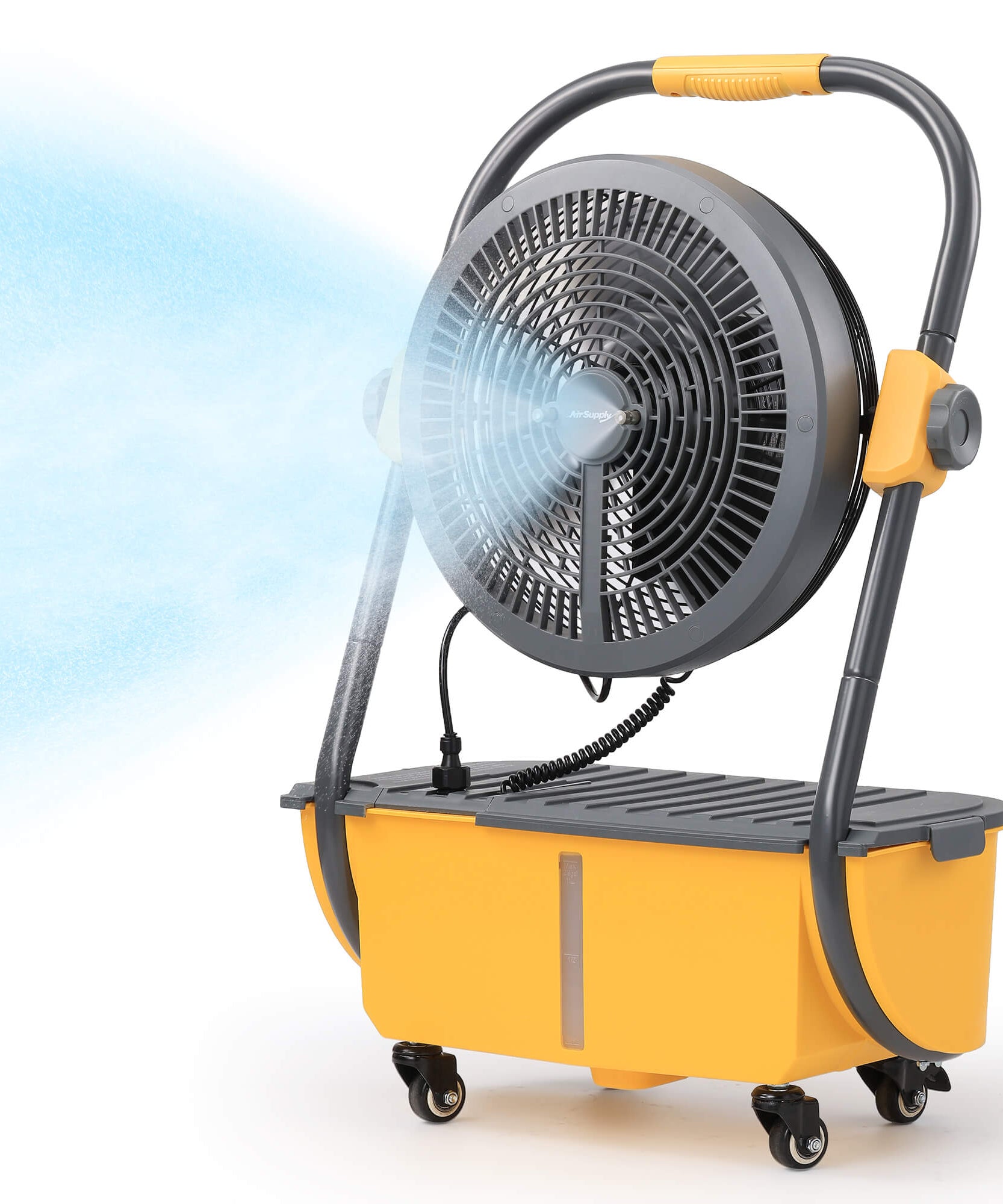 AirSupply MS12 Portable Mist Fan, 11L Tank & Up to 50H Runtime