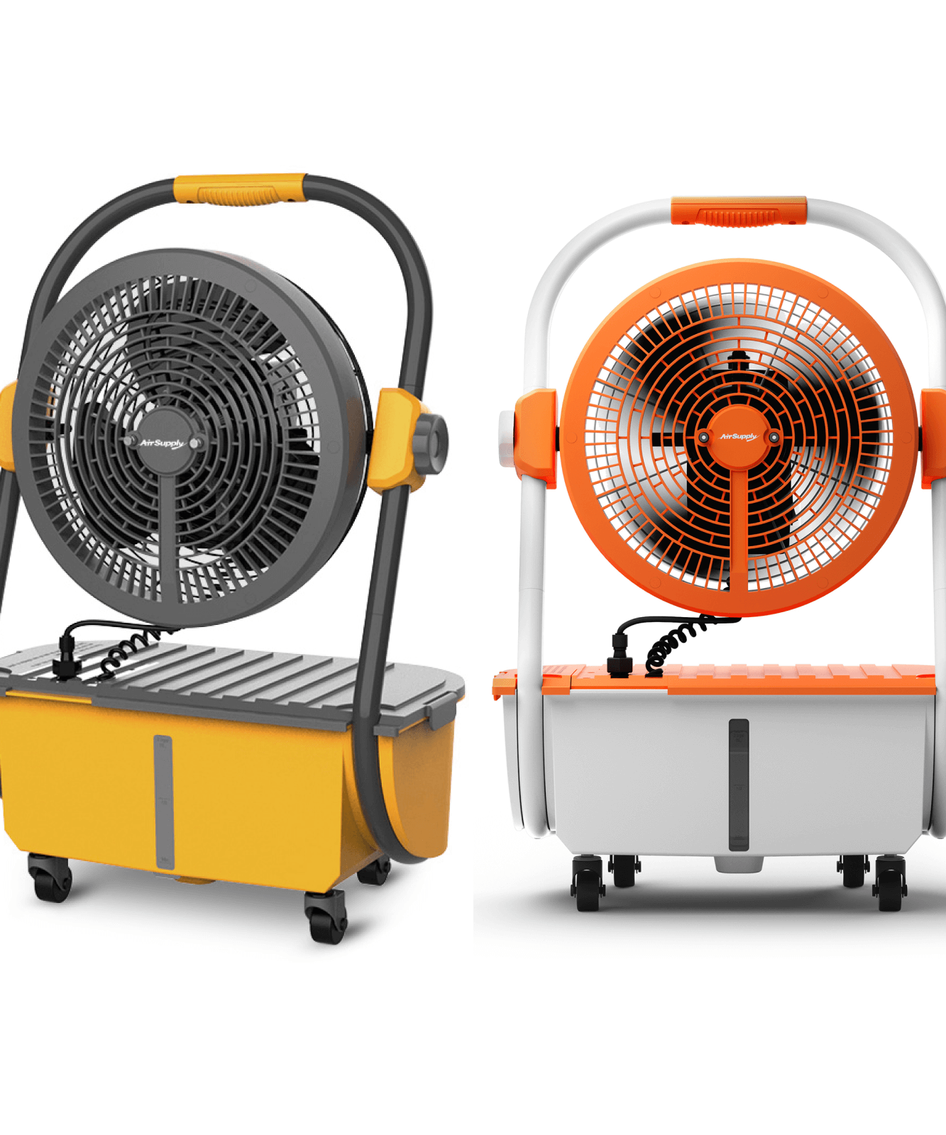 (Open Box) AirSupply MS12 Portable Mist Fan, 19,200mAh Battery & 2.9-Gallon Tank
