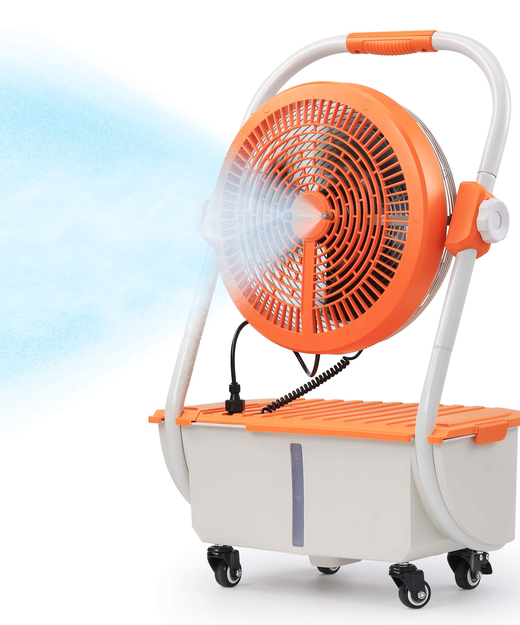 AirSupply MS12 Portable Mist Fan, 11L Tank & Up to 50H Runtime