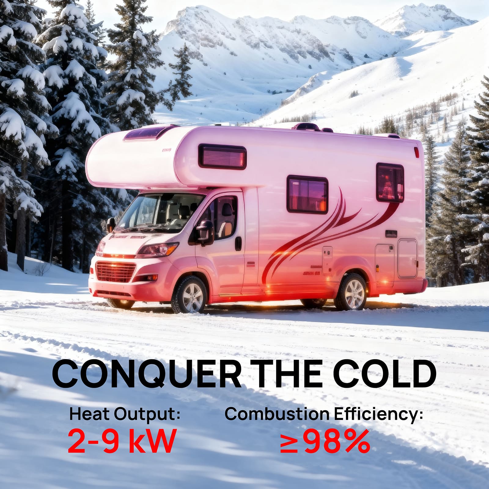 Arcade T8BP Diesel Heater, 9kW Triple Power, Toolbox Design