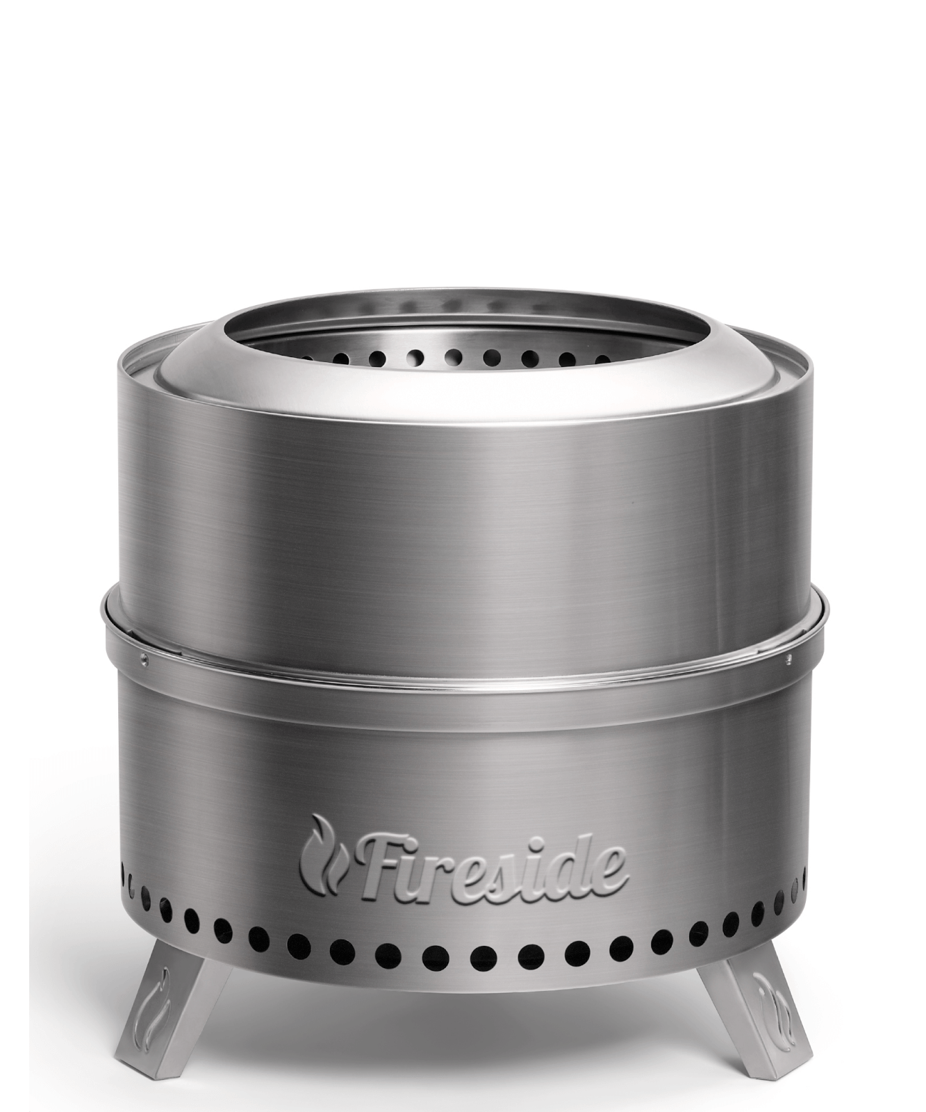 Pluto R19-SS Smokeless Outdoor Fire Pit -  Stainless Steel