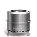 Pluto R19-SS Smokeless Outdoor Fire Pit -  Stainless Steel