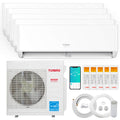 Greenland 42,000 BTU Penta-Zone (5) Mini Split AC (R454B)