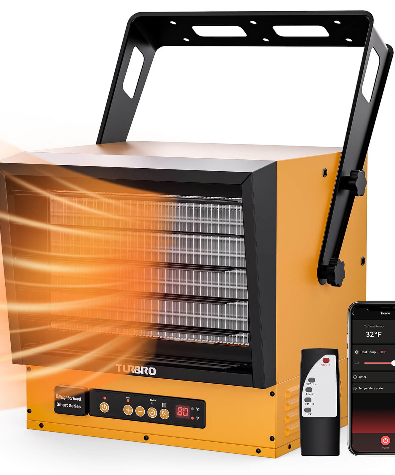 Neighborhood GH10K & GH15K Smart Garage Heater - WiFi Enable
