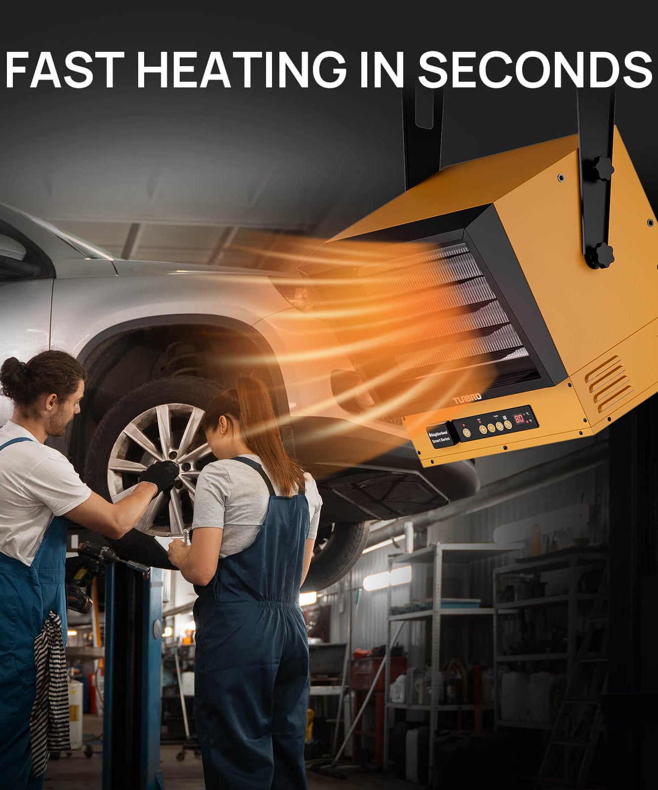 Neighborhood GH10K & GH15K Smart Garage Heater - WiFi Enable