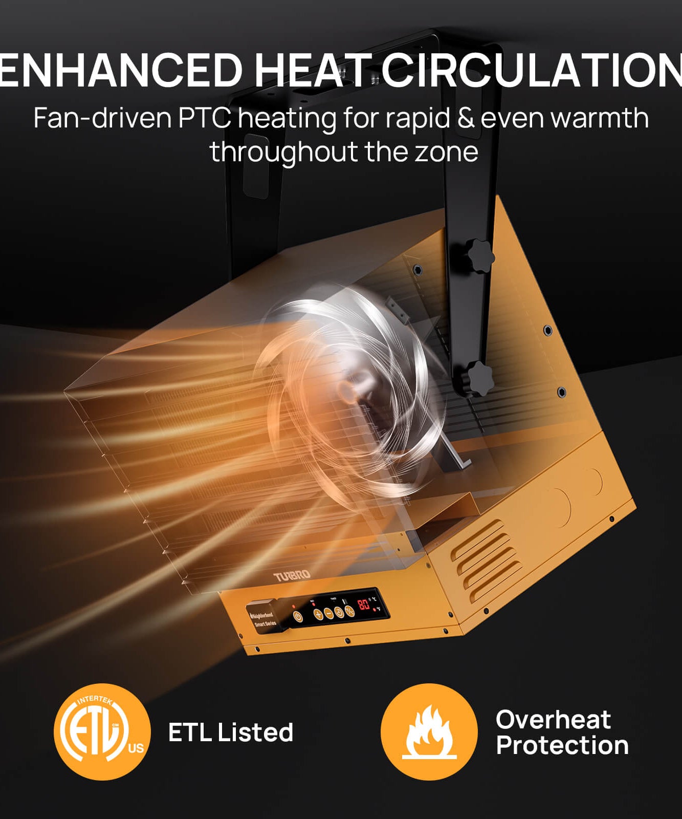 Neighborhood GH10K & GH15K Smart Garage Heater - WiFi Enable