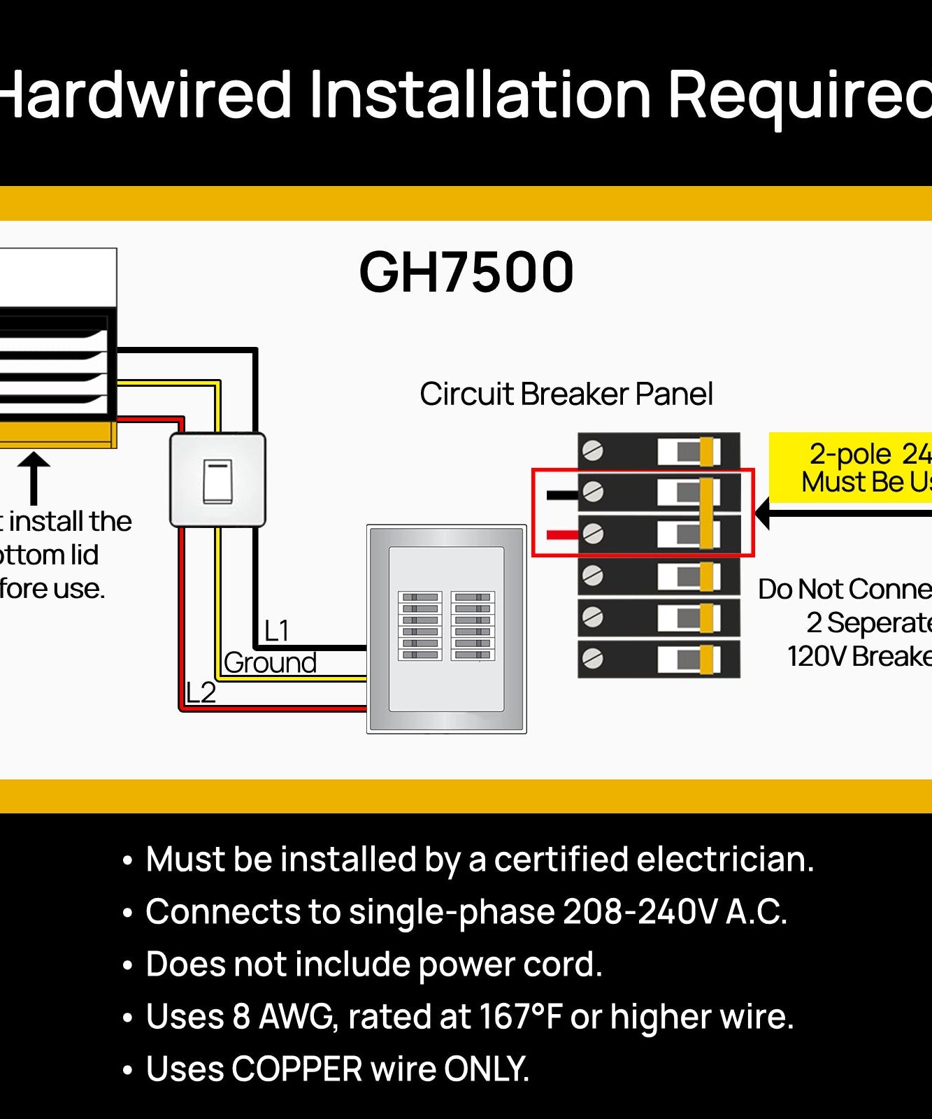 Neighborhood GH7500 Garage Heater
