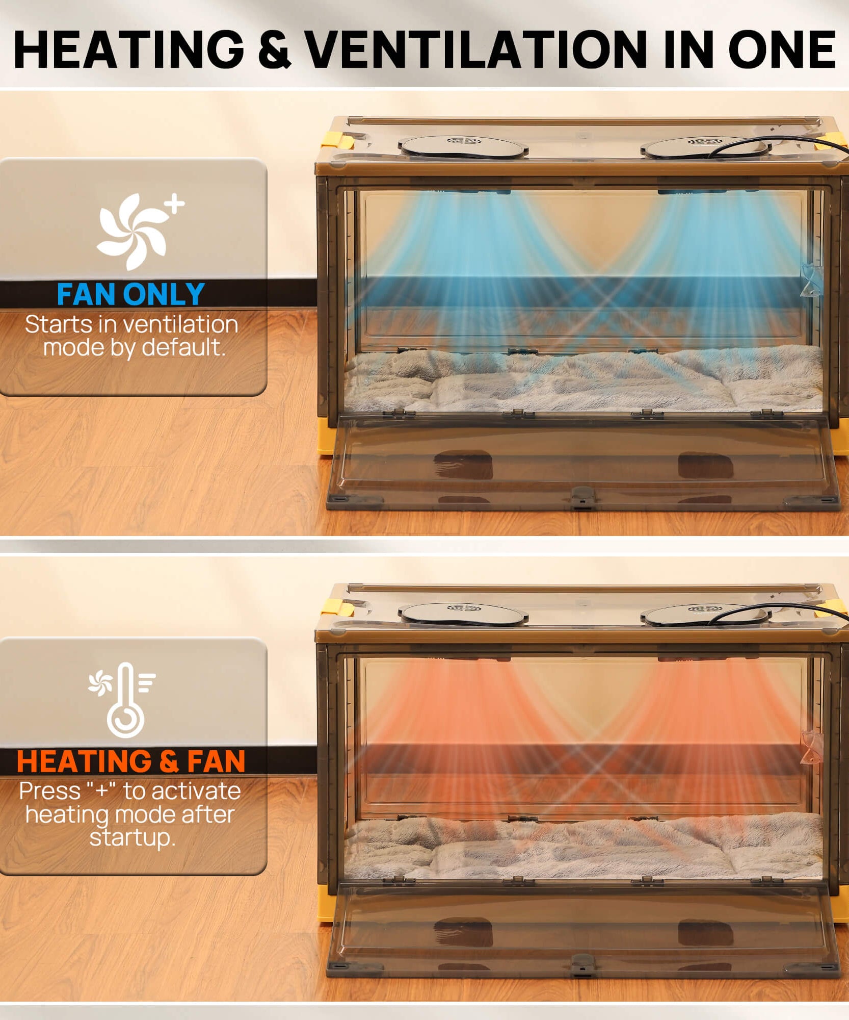 Neighborhood Pet Incubator, Grey Translucent