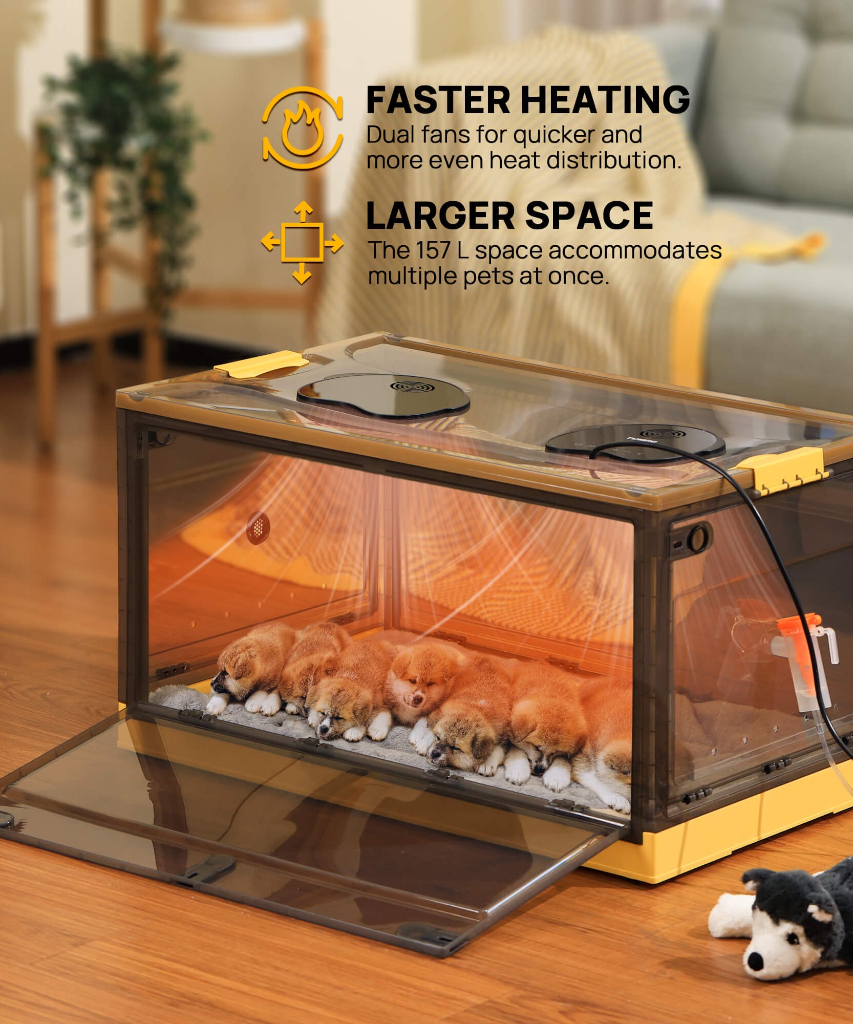Neighborhood Pet Incubator, Grey Translucent