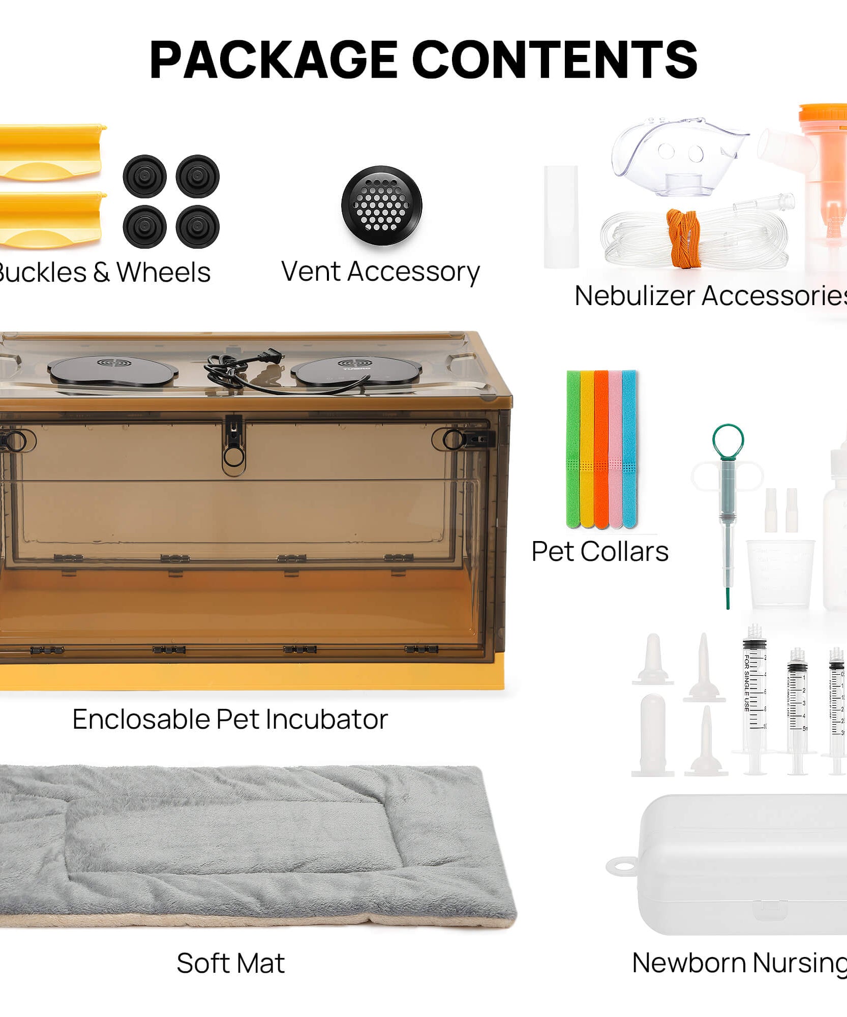 Neighborhood Pet Incubator, Grey Translucent