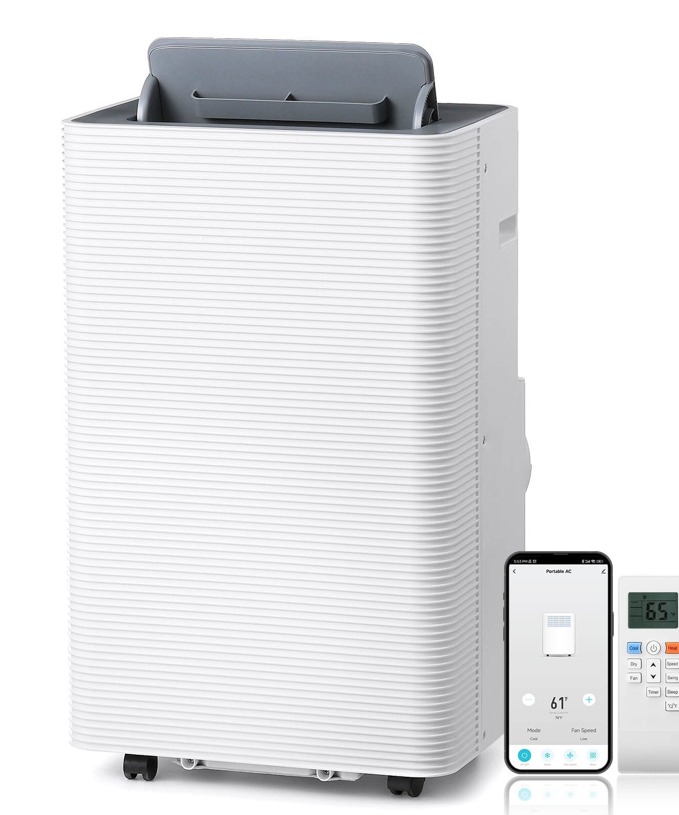 Finnmark 14,000 BTU WiFi Portable Air Conditioner