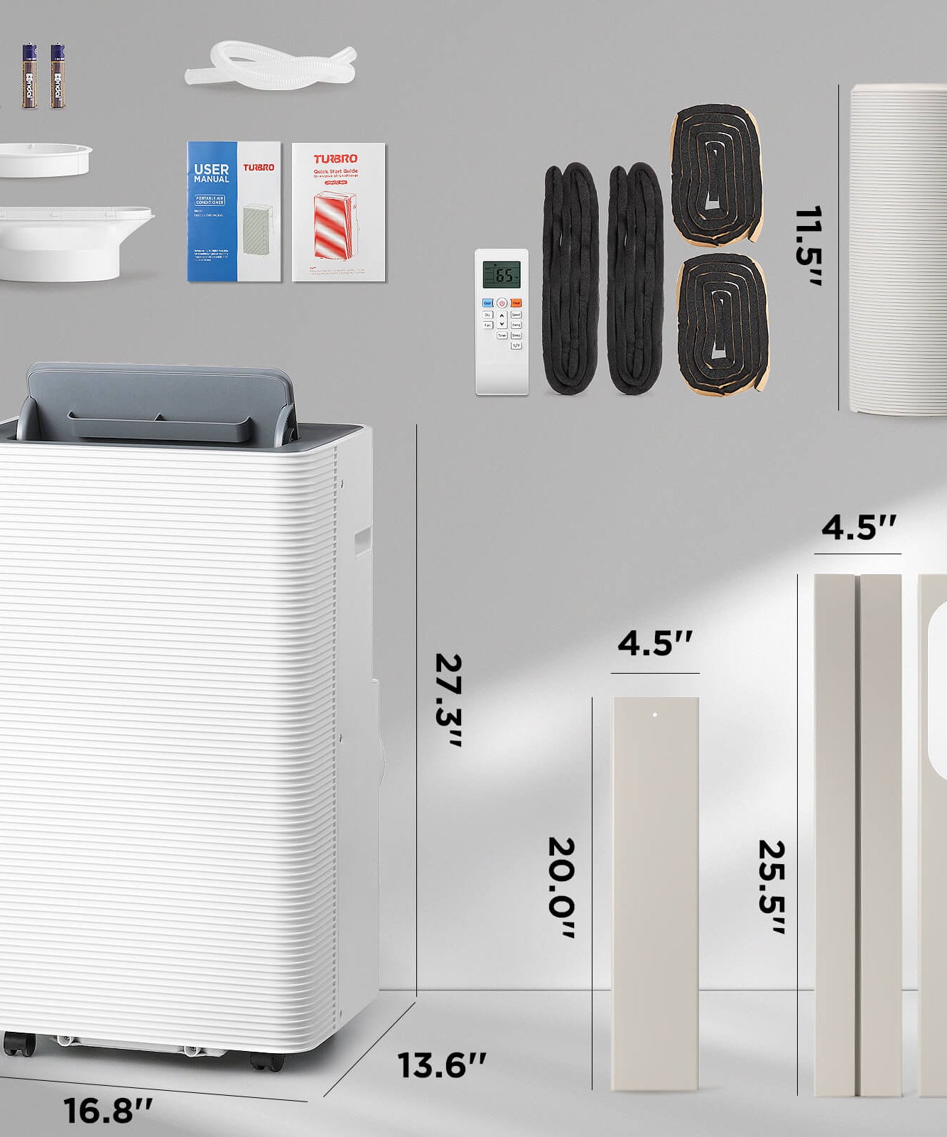 Finnmark 14,000 BTU WiFi Portable Air Conditioner
