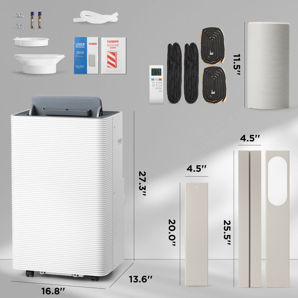 Finnmark 14,000 BTU WiFi Portable Air Conditioner