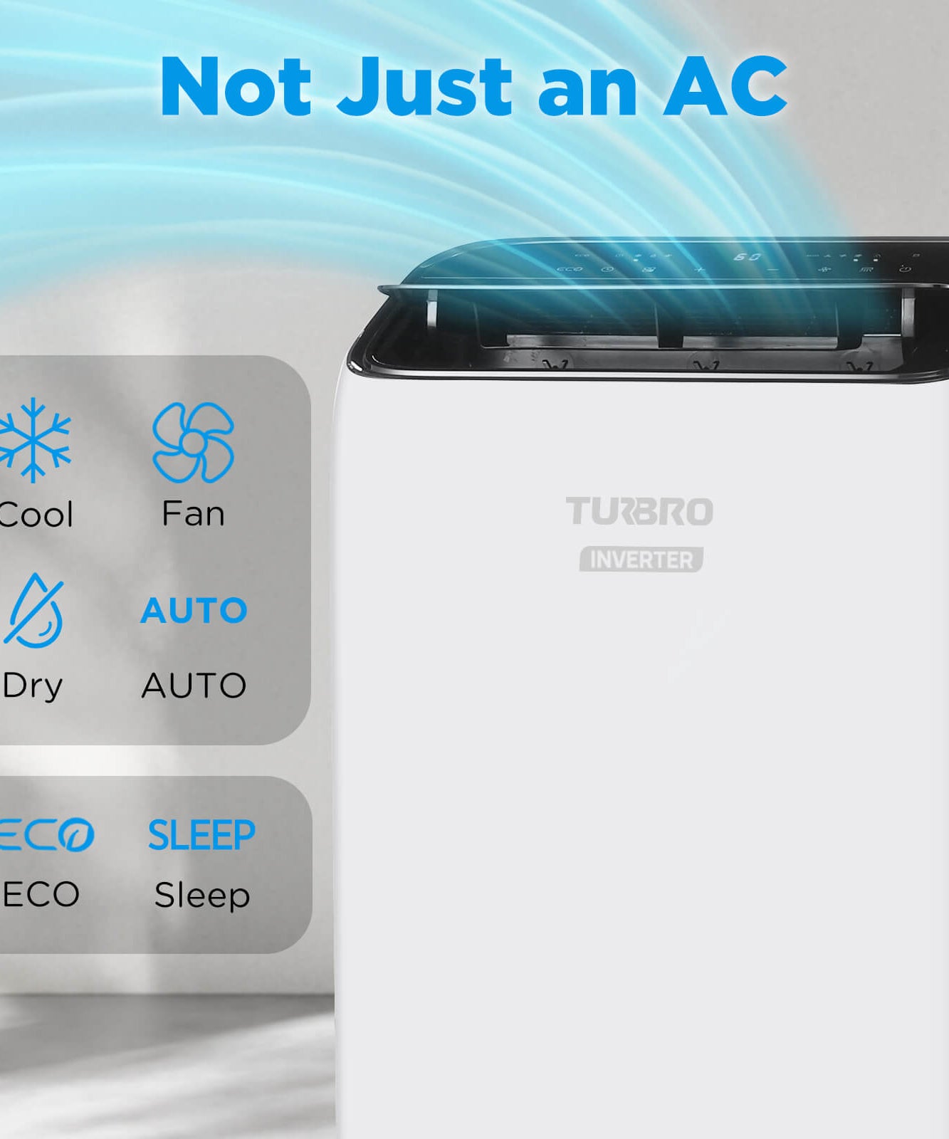 Greenland 14,000 BTU Inverter Portable Air Conditioner