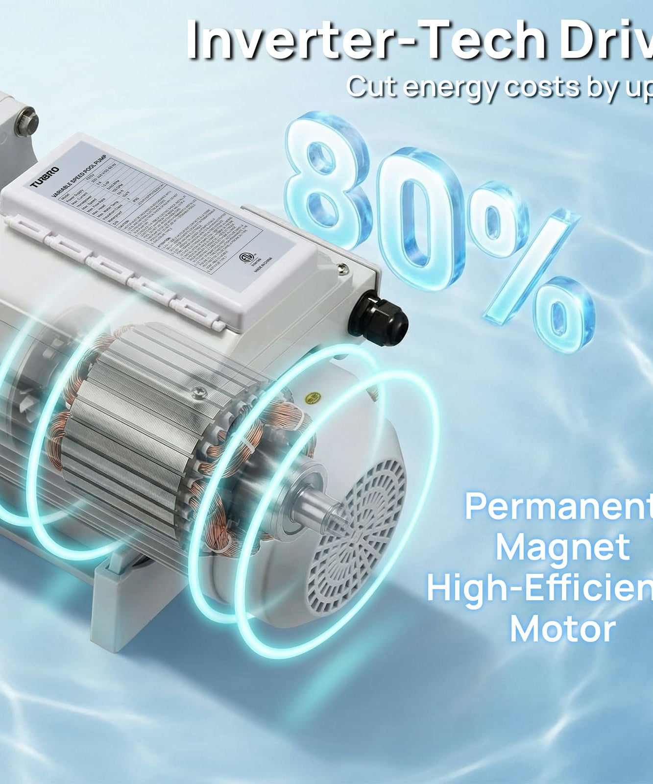 FlowSense Variable Speed Pool Pump, Above-Ground