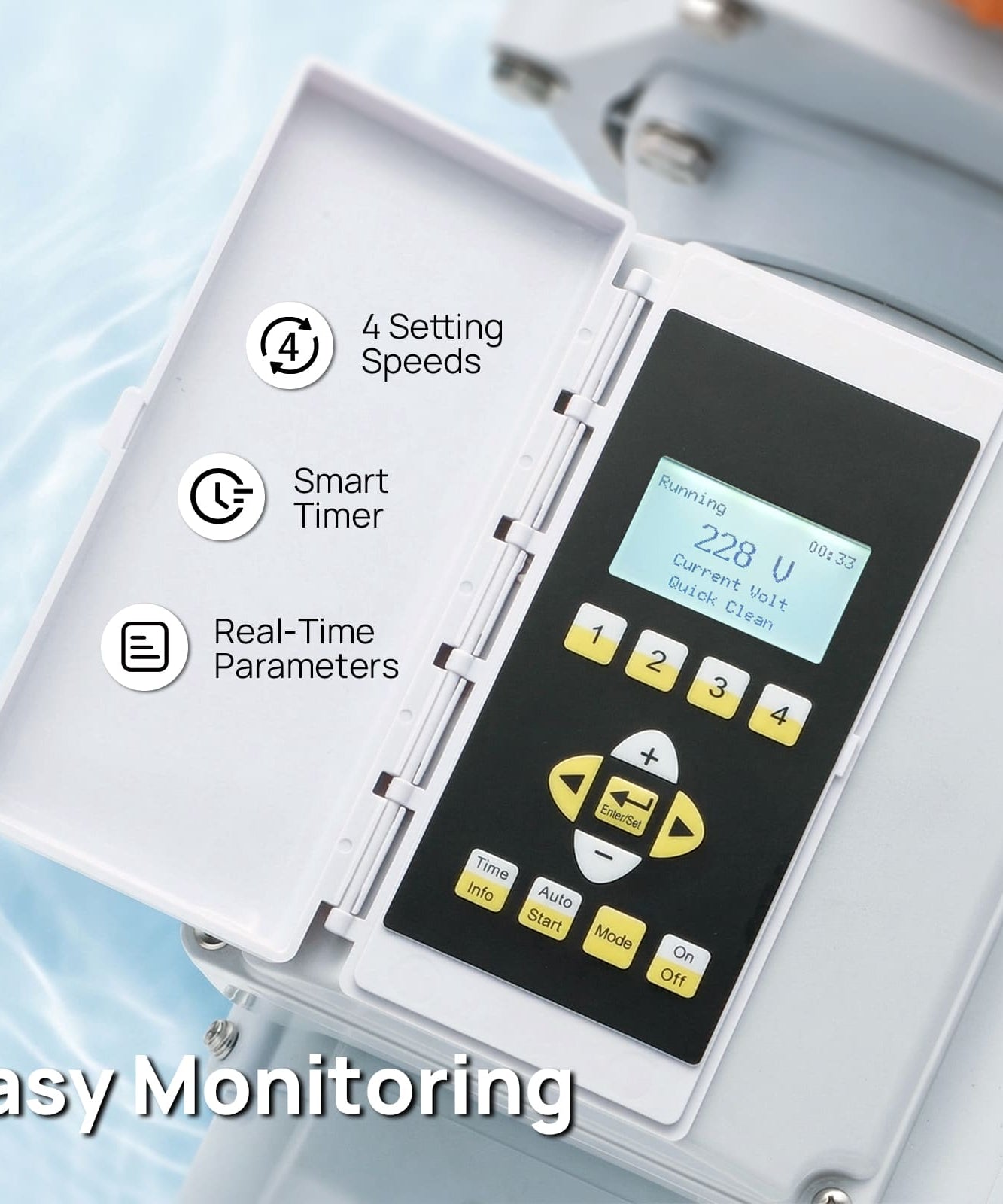 FlowSense Variable Speed Pool Pump, Above-Ground
