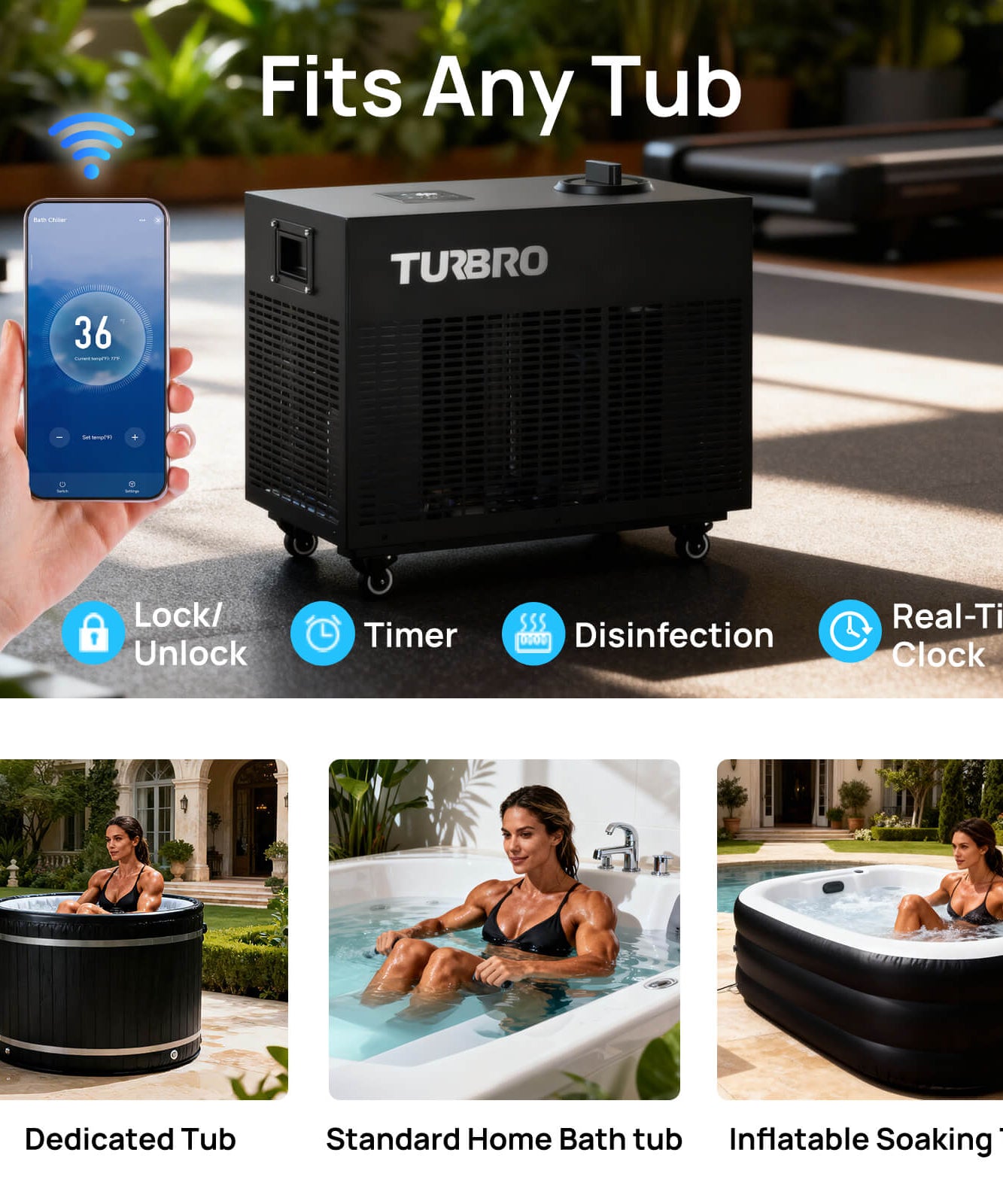 Frostcore Ice Bath Water Chiller for Cold Plunge