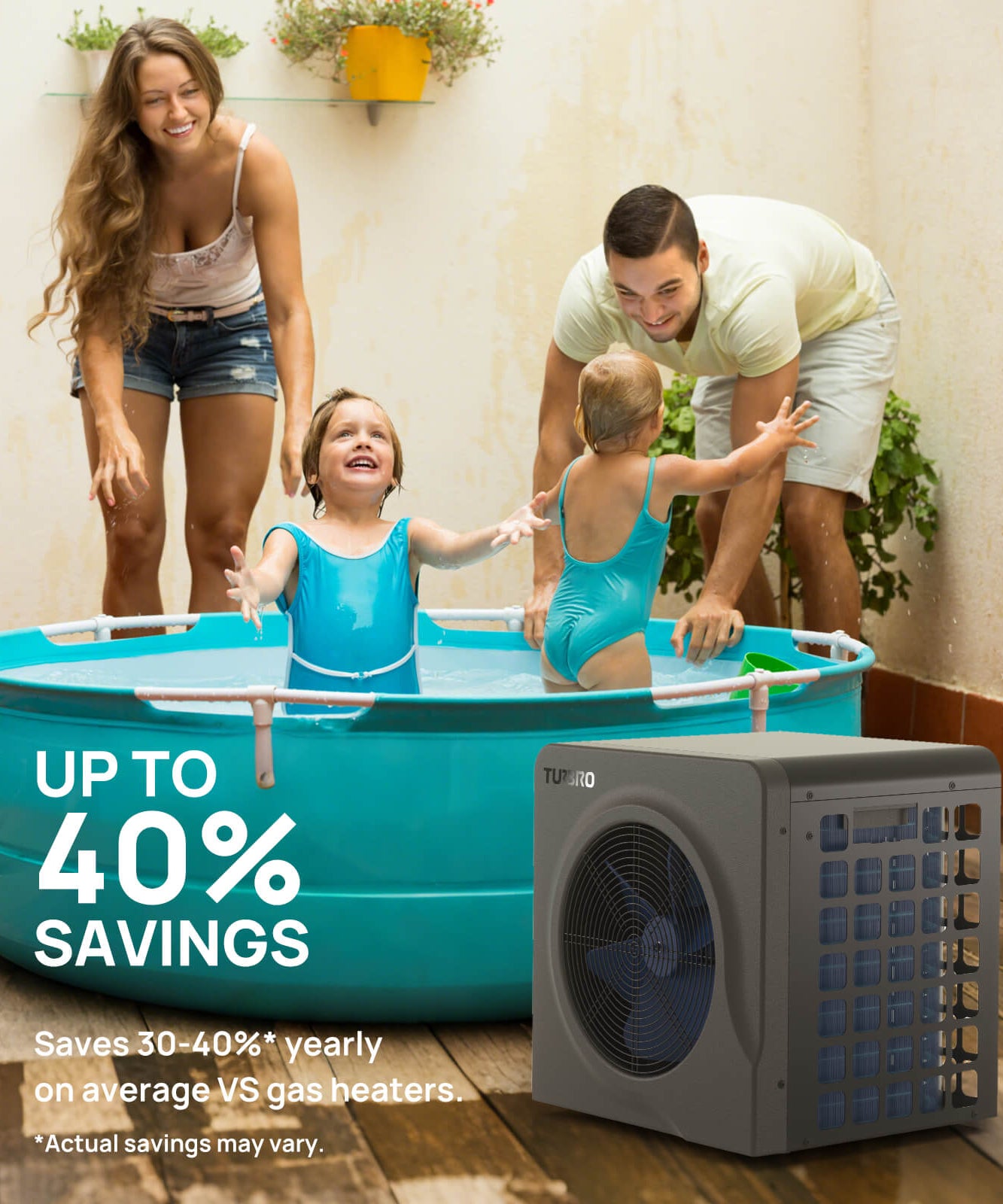 (Open Box) Manatee M18 Swimming Pool Heat Pump