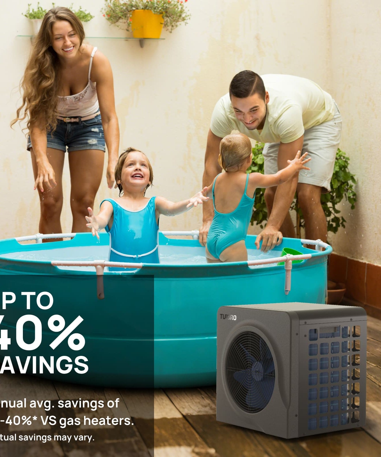(Open Box) Manatee M18 Swimming Pool Heat Pump