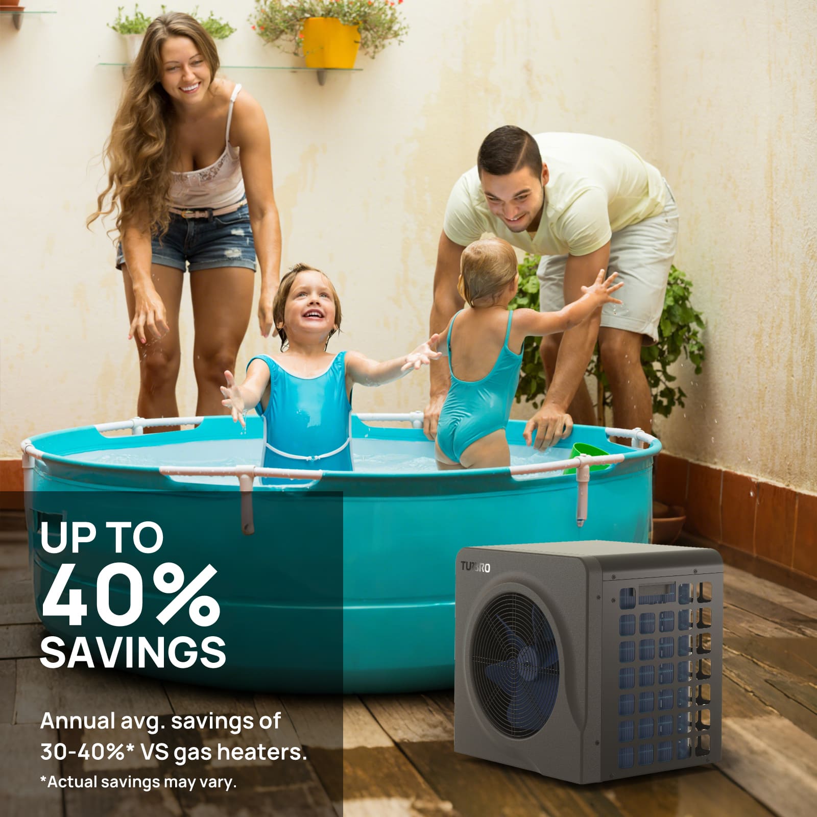 (Open Box) Manatee M18 Swimming Pool Heat Pump