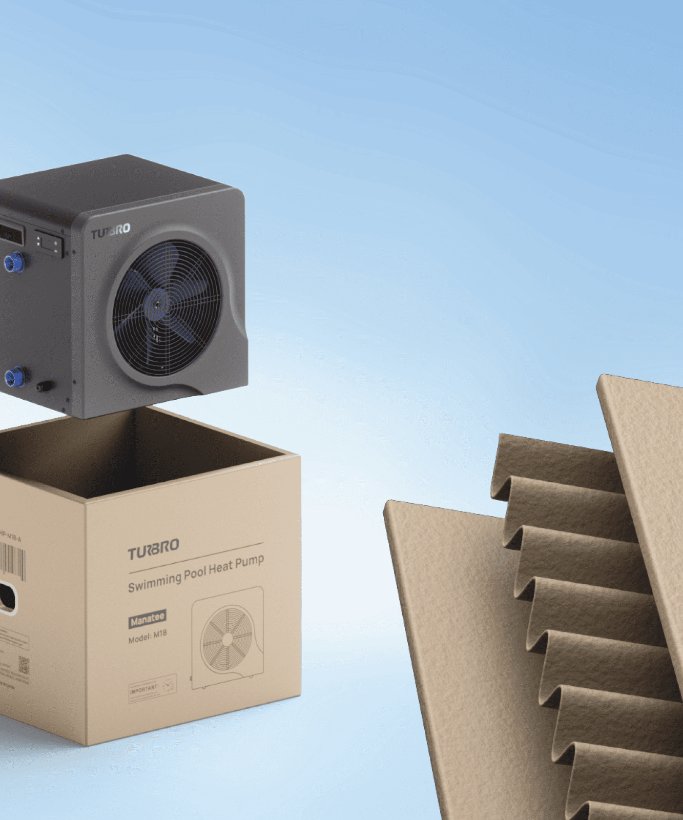 (Open Box) Manatee M18 Swimming Pool Heat Pump