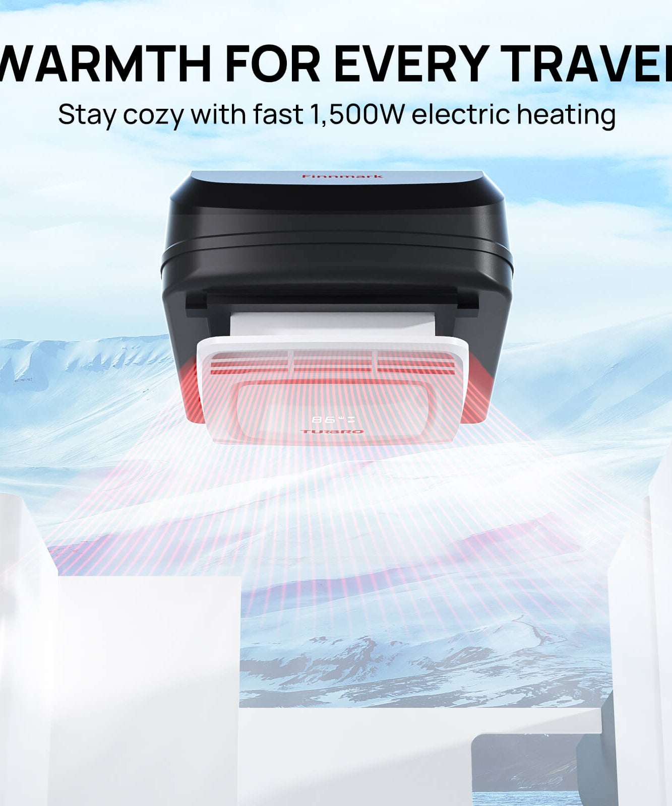 (Open Box) Finnmark 15,000 BTU RV Air Conditioner