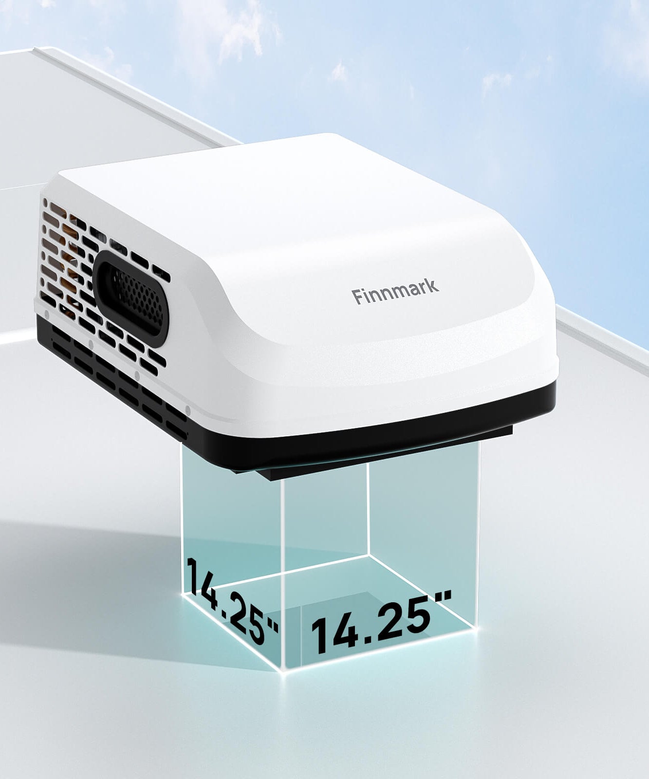 (Open Box) Finnmark 15,000 BTU RV Air Conditioner