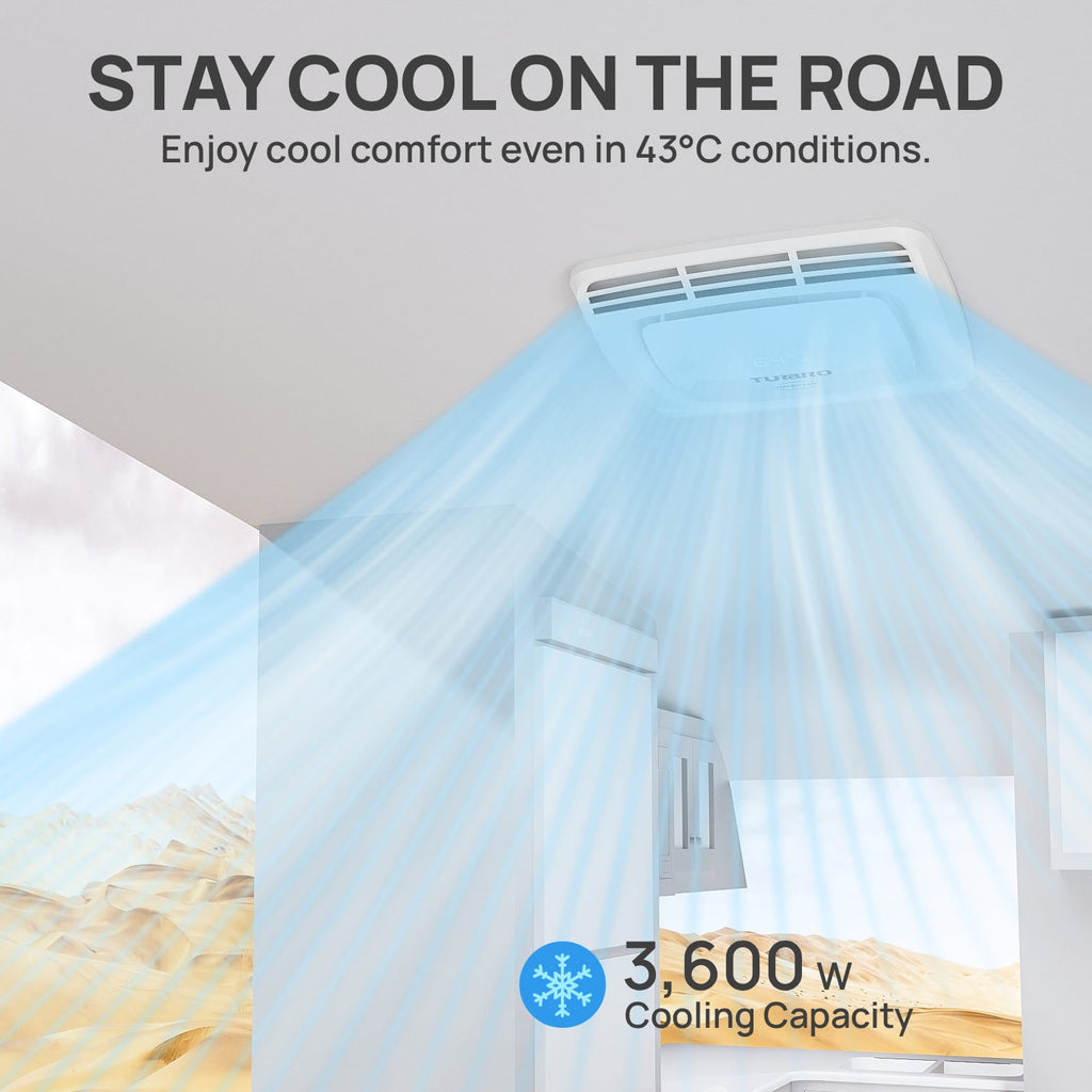 Greenland 3,600W 220-240V Inverter RV Air Conditioner (European Version)