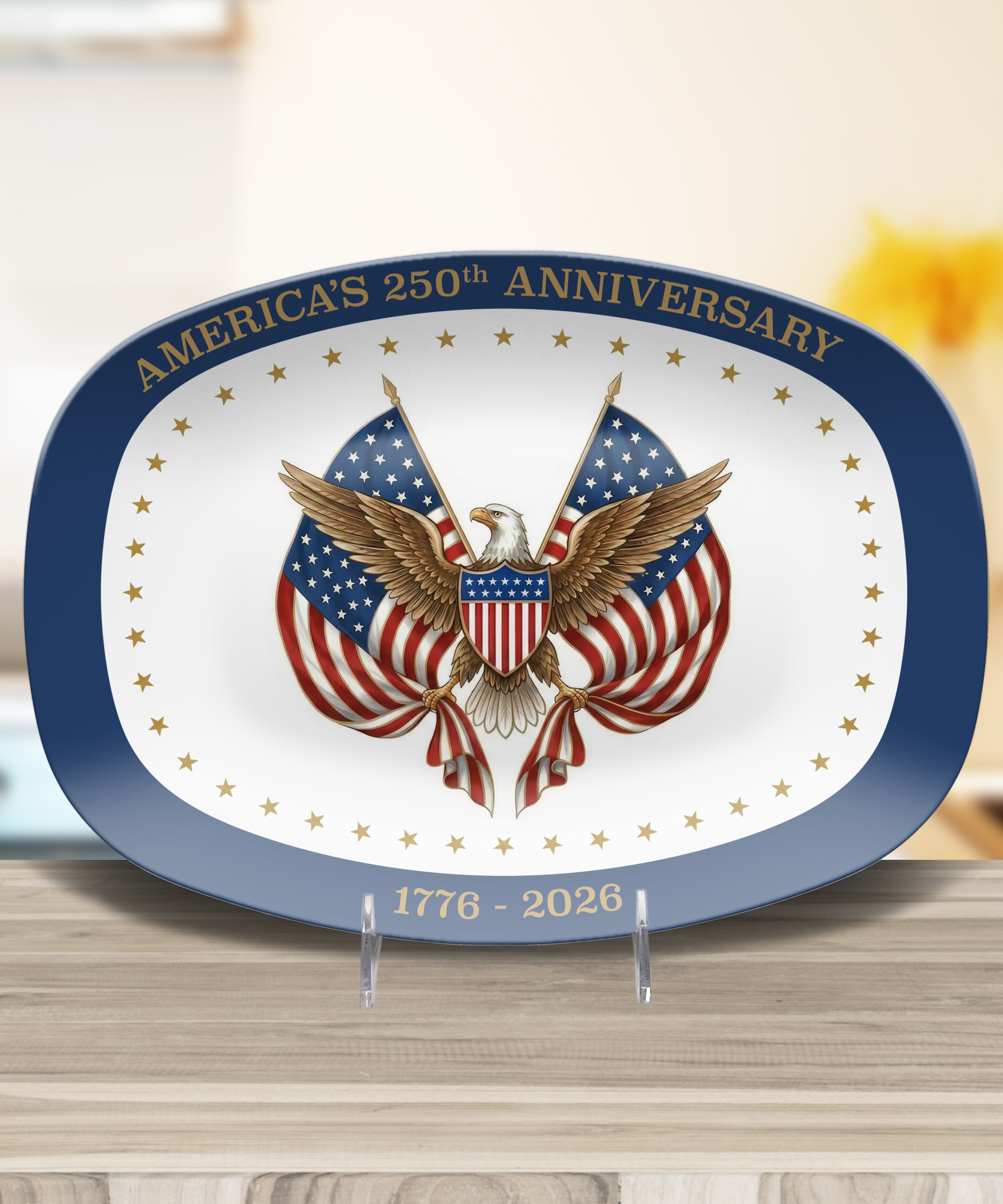 Amerikas 250. Jahrestag 1776-2026 Servierplatte