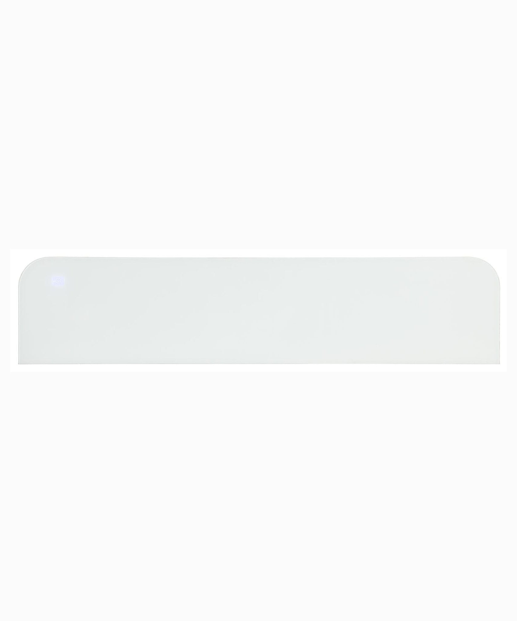 Nuvia 71-Inch Modern White Electric Fireplace TV Stand With 3-Level LED Brightness Setting [TV Stand Only] (SAK94120)