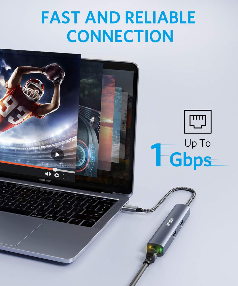 Anker <b>543</b> USB-C Hub (6-in-1, Slim)