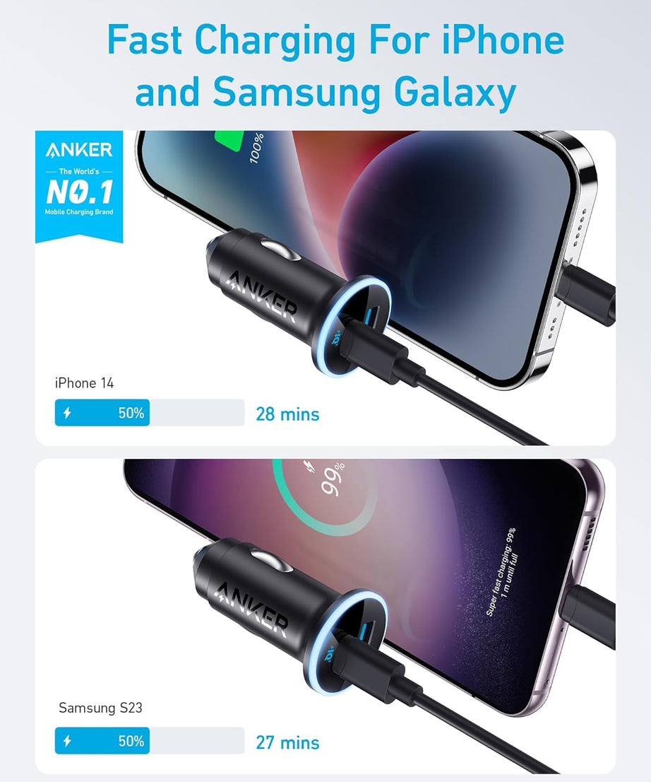 Anker <b>323</b> Car Charger (52.5W)