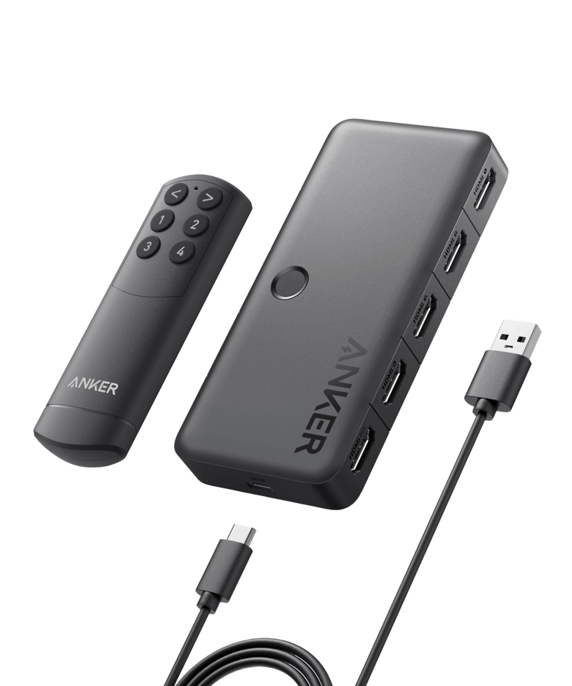 Anker HDMI Switch (4 in 1 Out, 4K HDMI)