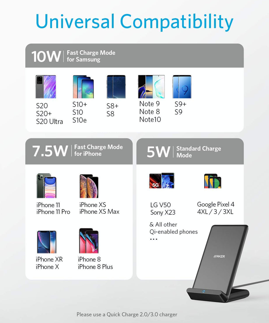 Anker <b>313</b> Wireless Charger (Stand)