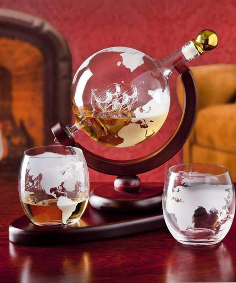 The Globe Decanter Set
