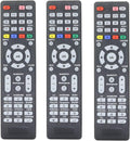 [3-Pack] Anderic RR1DTV Universal Smart TV Remote Control with Backlight and Quick Programming for All Brands
