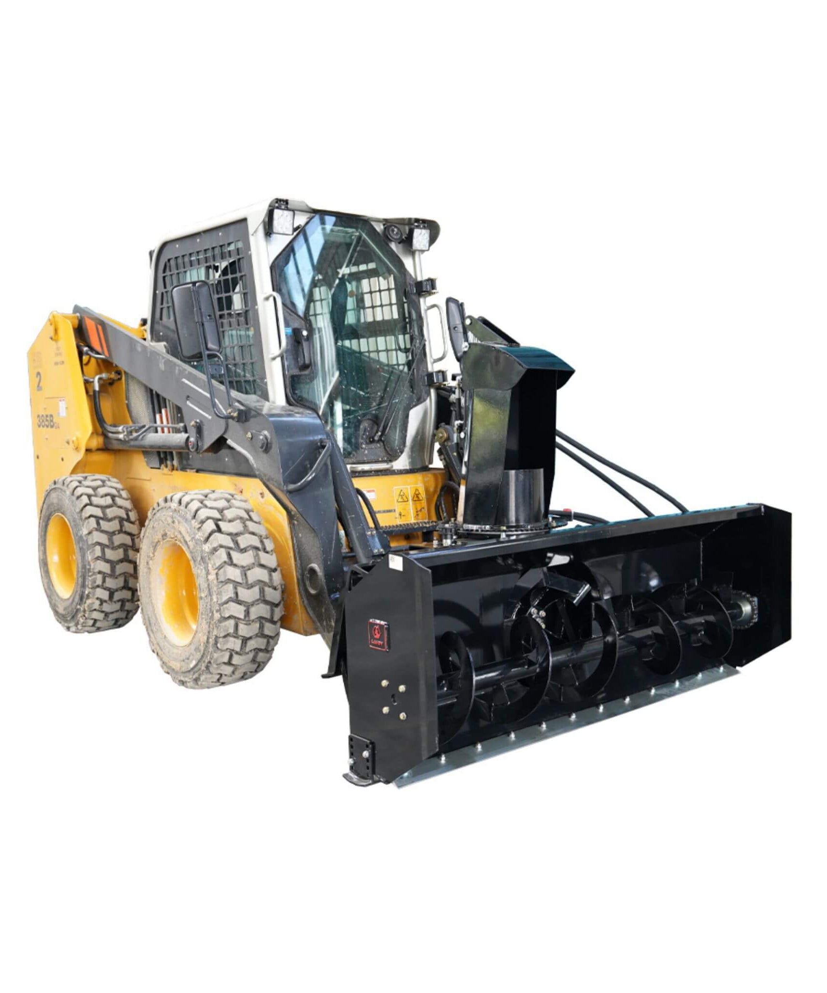 72-Inch Heavy-Duty Hydraulic Skid Steer Snow Blower Attachment (SAK59371)