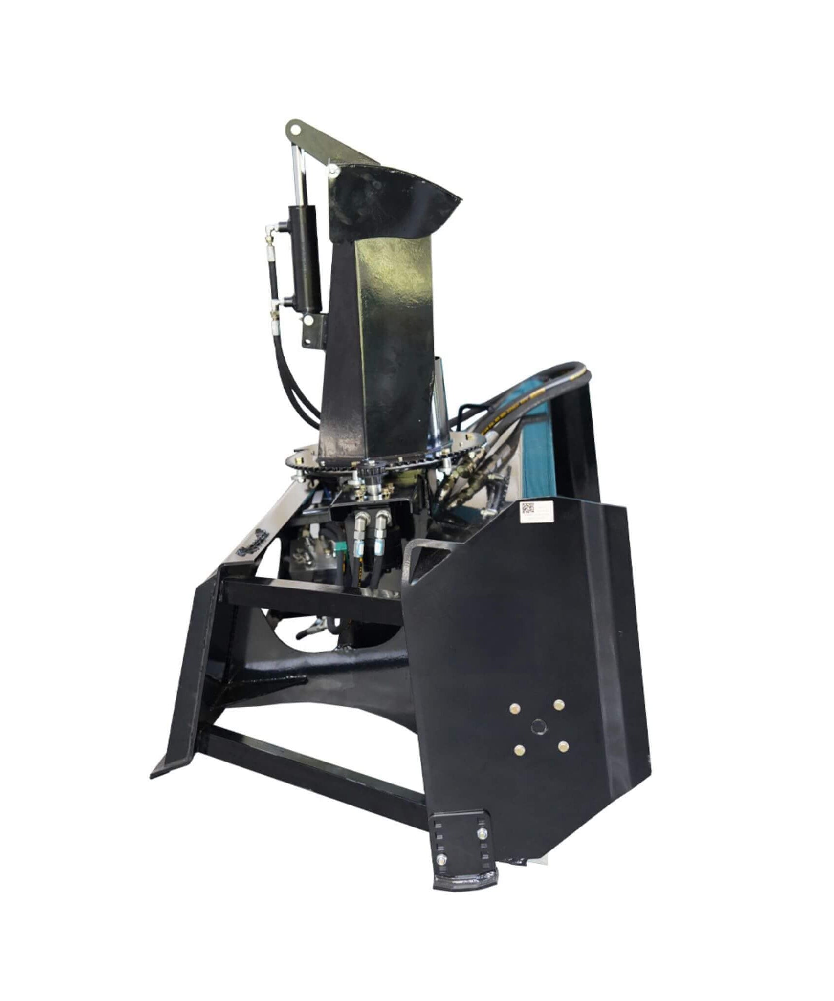 72-Inch Heavy-Duty Hydraulic Skid Steer Snow Blower Attachment (SAK59371)