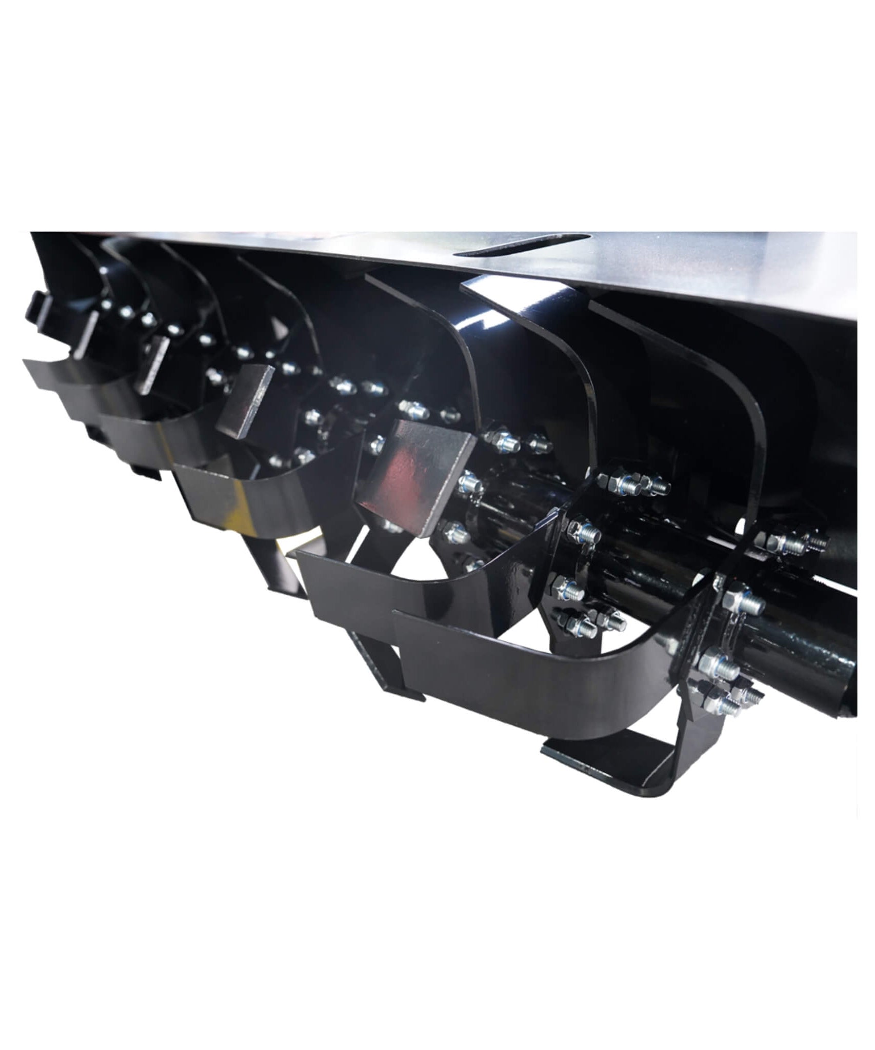 72-Inch Heavy Duty Hydraulic Skid Steer Soil Cultivator Roto Tiller Attachment (SAK45187)