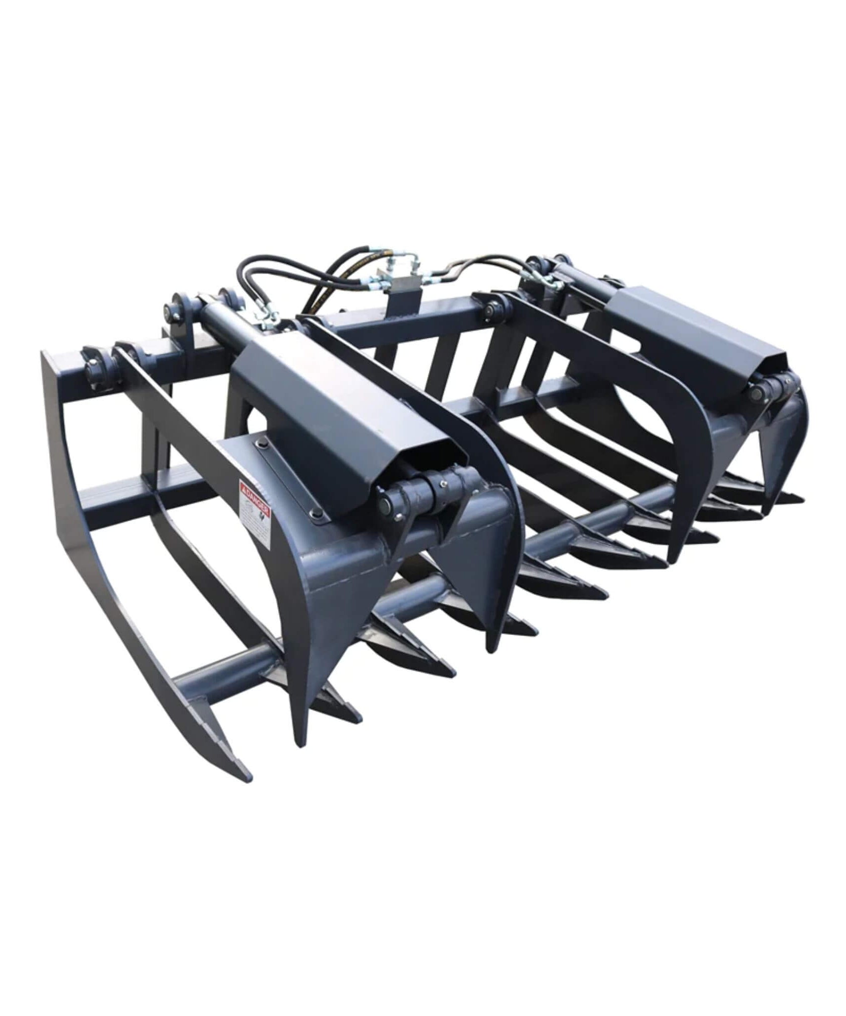 72-Inch Heavy-Duty Root Grapple Bucket Skid Steer Attachment (SAK13874)