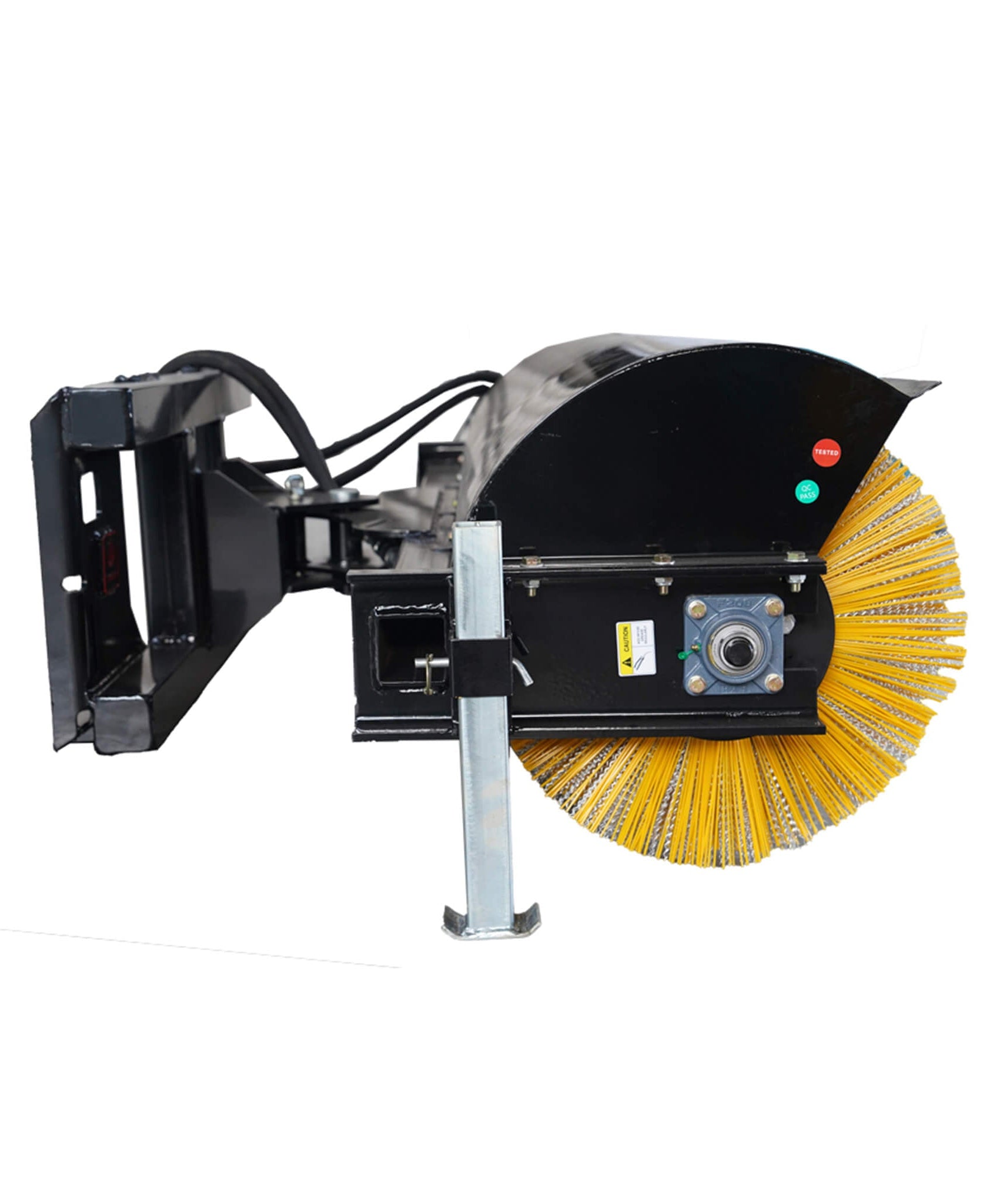 72-Inch Heavy-Duty Skid Steer Hydraulic Rotary Angle Broom Sweeper (SAK97846)