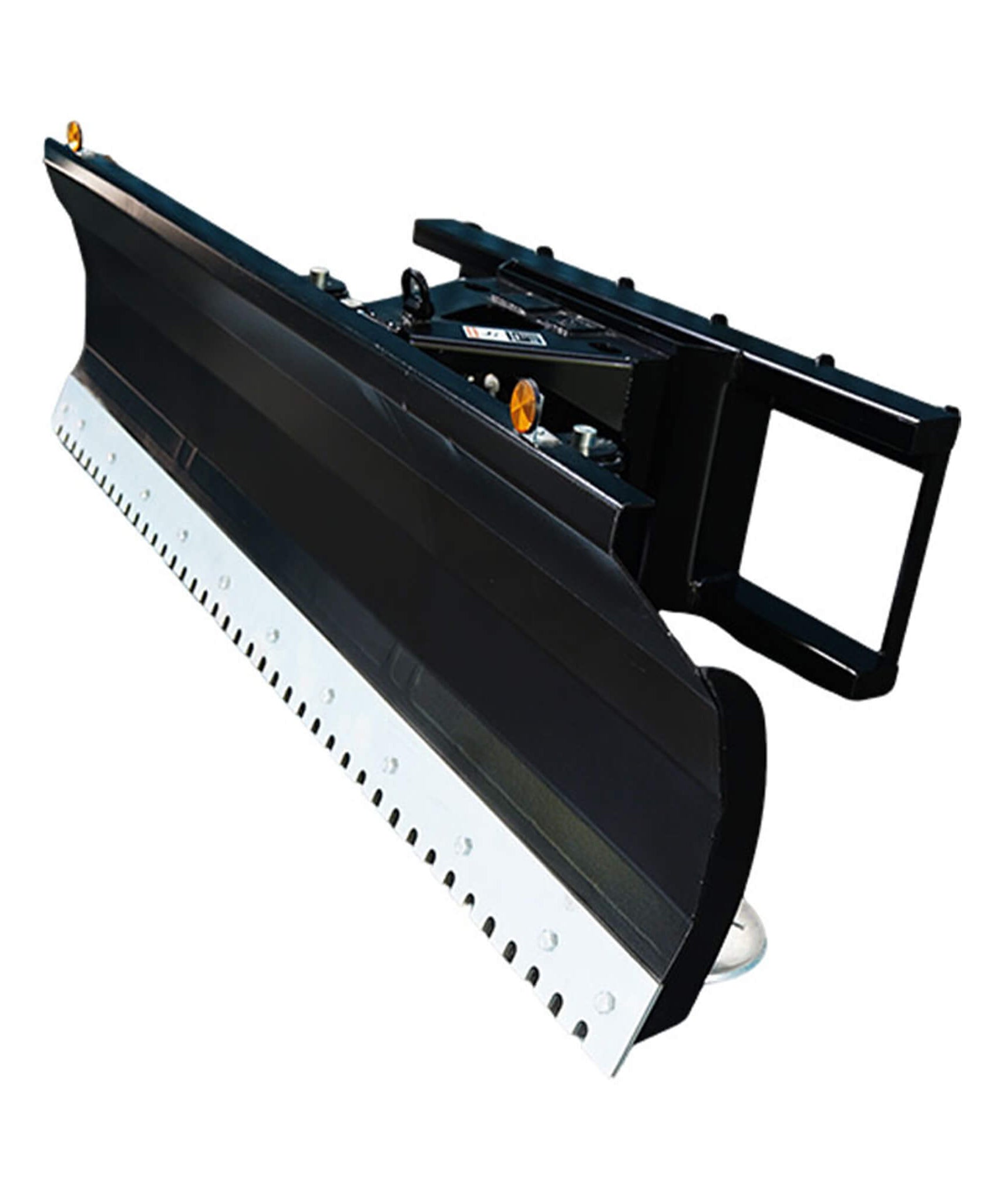 72-Inch Heavy-Duty Snow Plow Skid Steer Attachment With Dozer Blade (SAK27518)