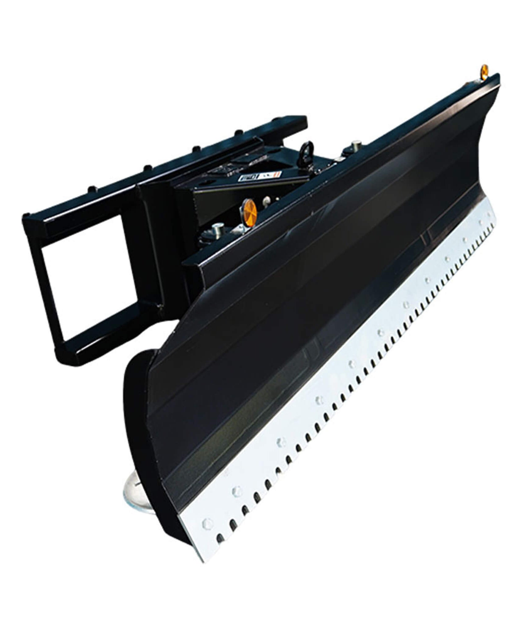 72-Inch Heavy-Duty Snow Plow Skid Steer Attachment With Dozer Blade (SAK27518)