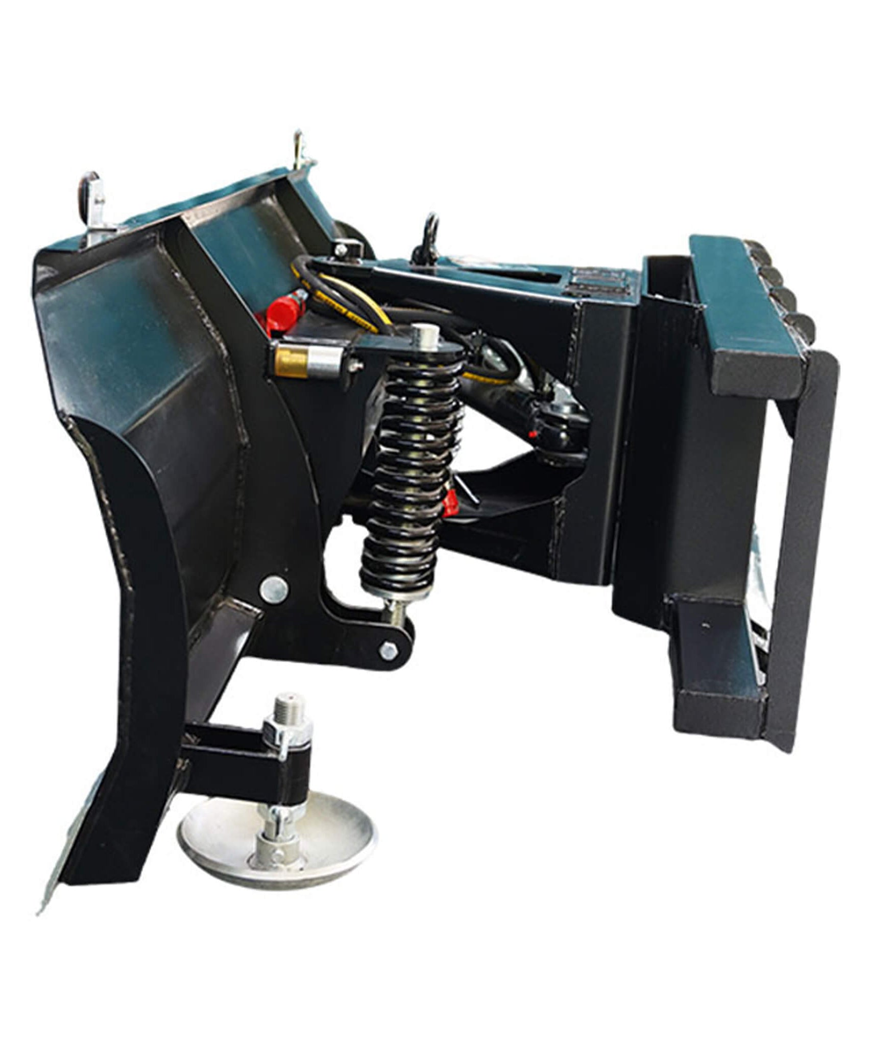 72-Inch Heavy-Duty Snow Plow Skid Steer Attachment With Dozer Blade (SAK27518)